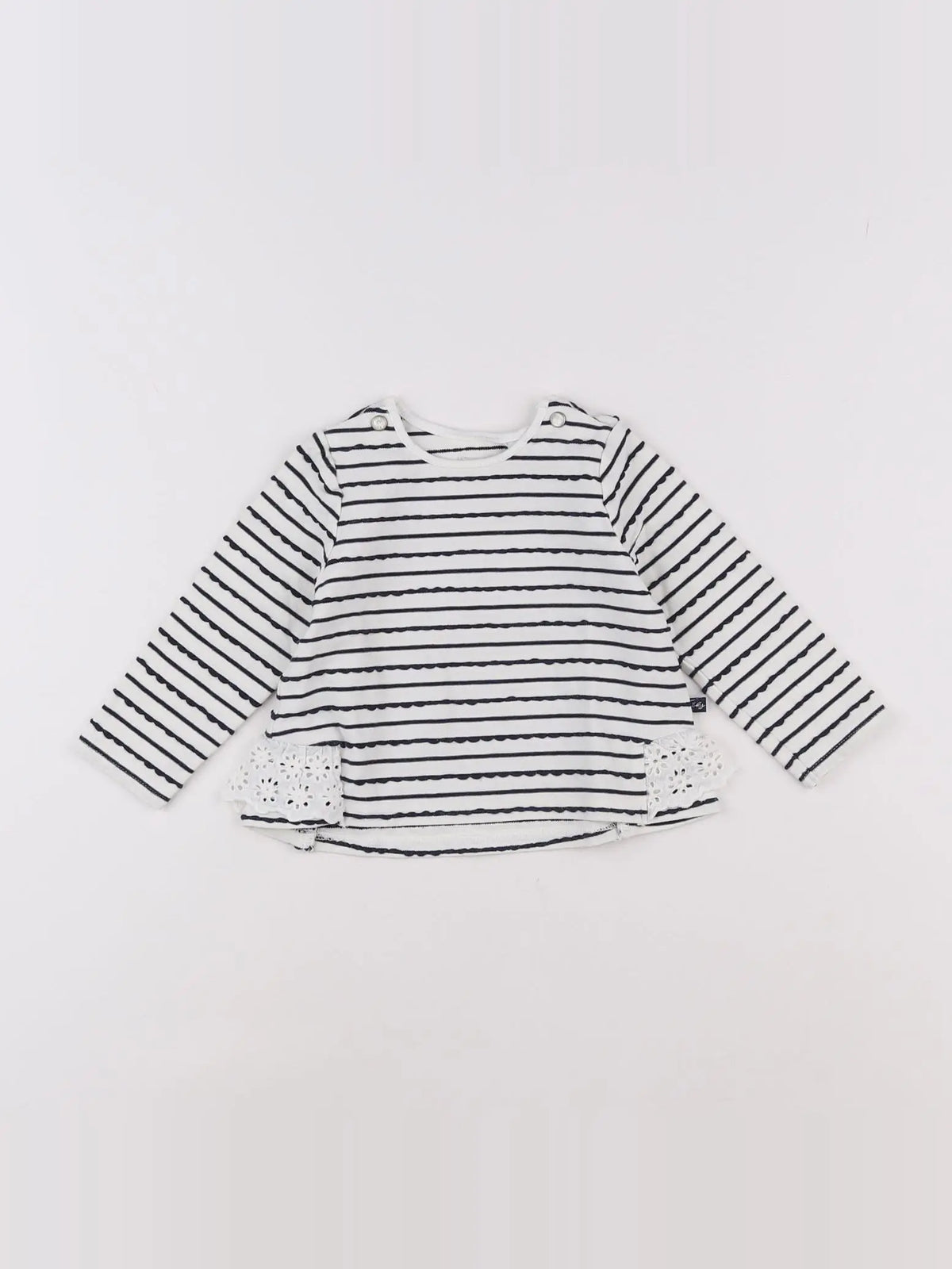 IKKS - tee-shirt blanc - 12 mois