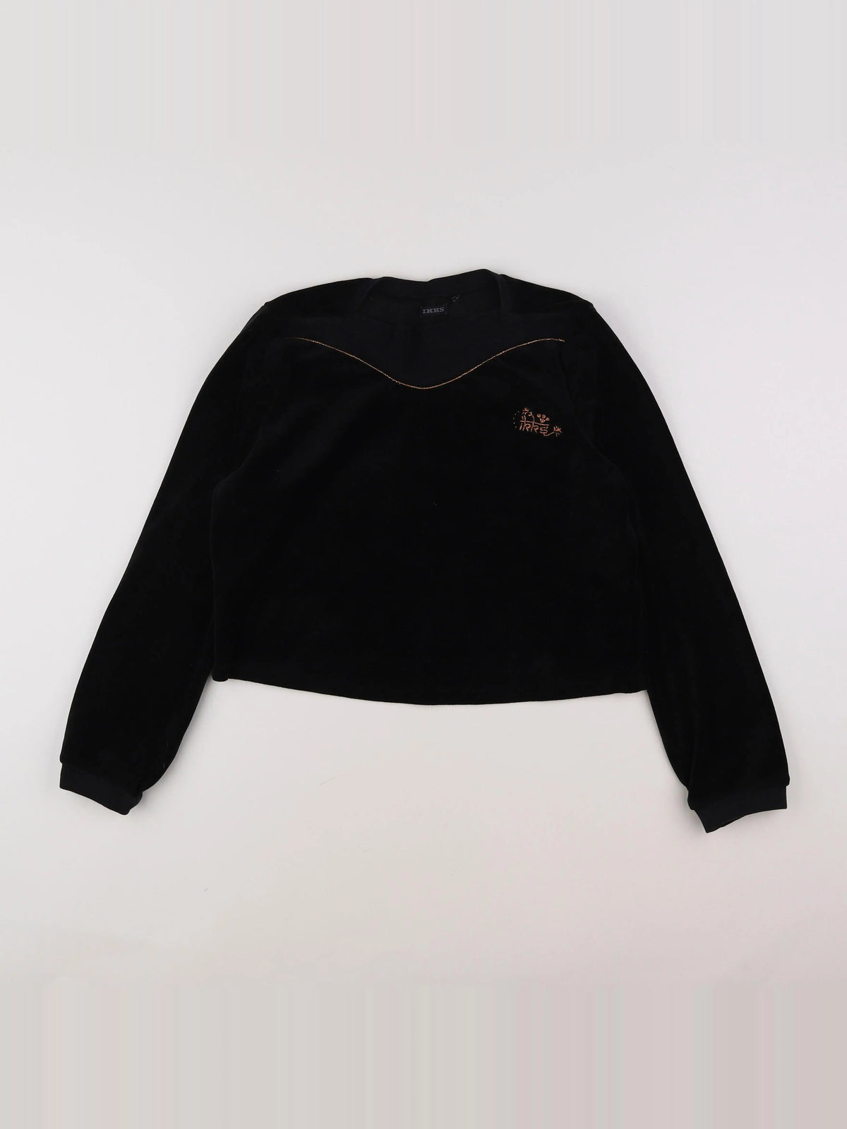 IKKS - sweat noir - 12 ans