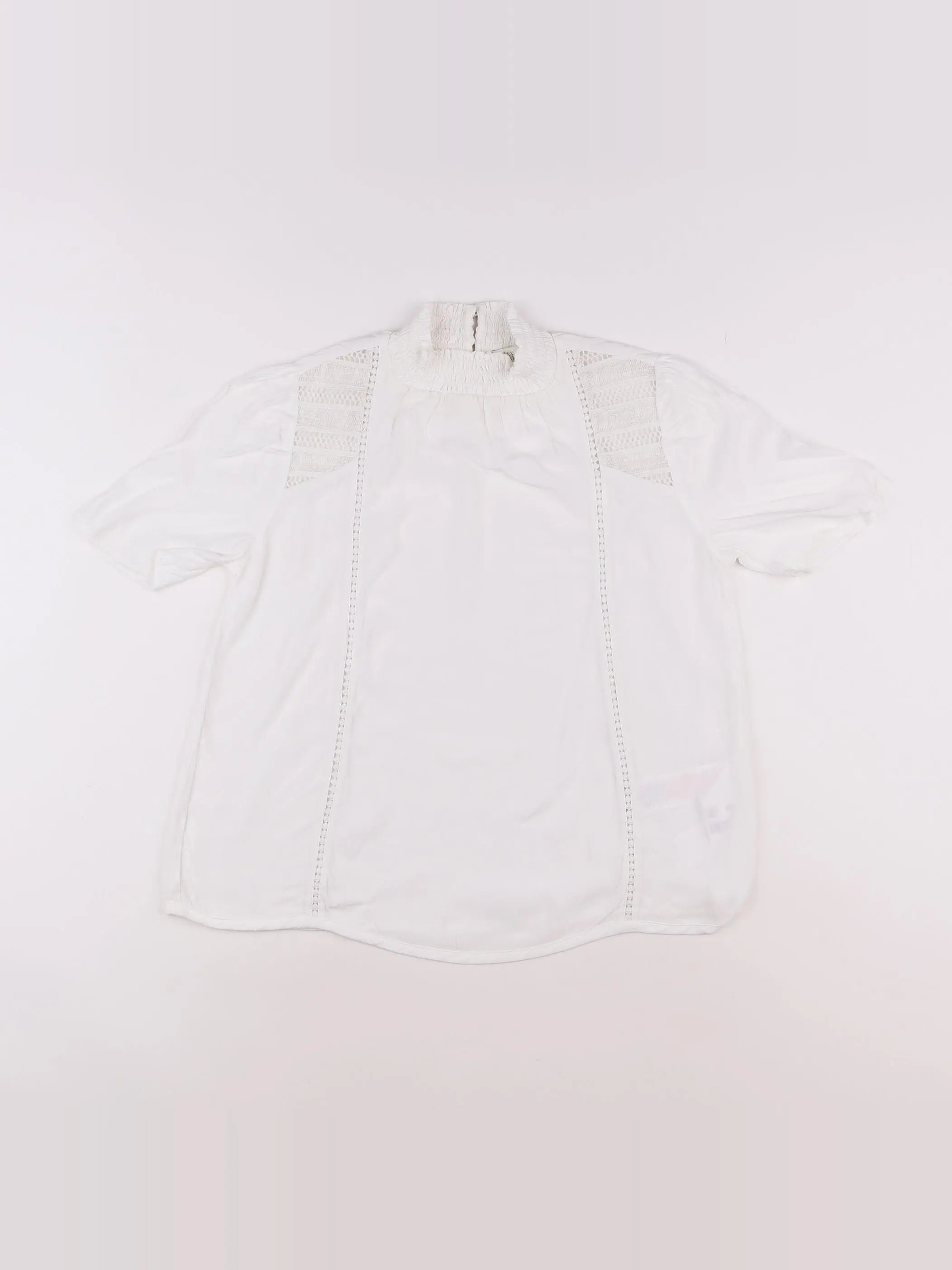 IKKS - blouse blanc - 10 ans