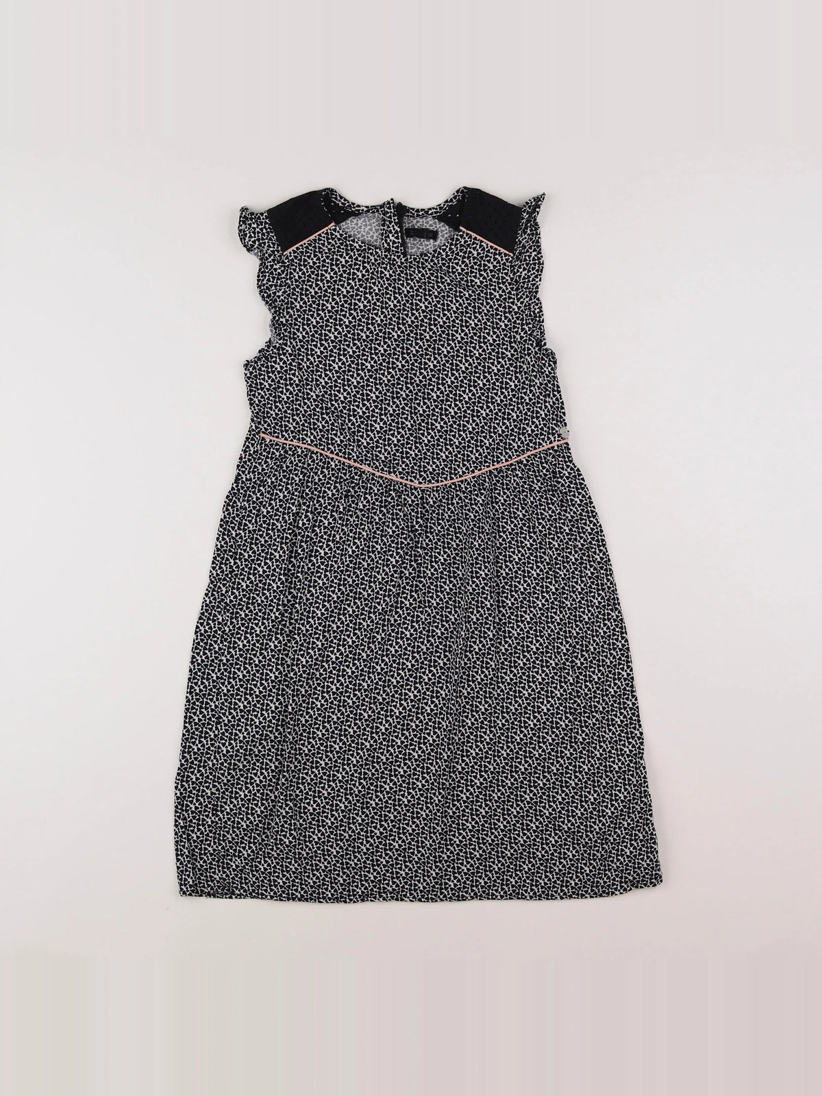 IKKS - robe noir - 10 ans