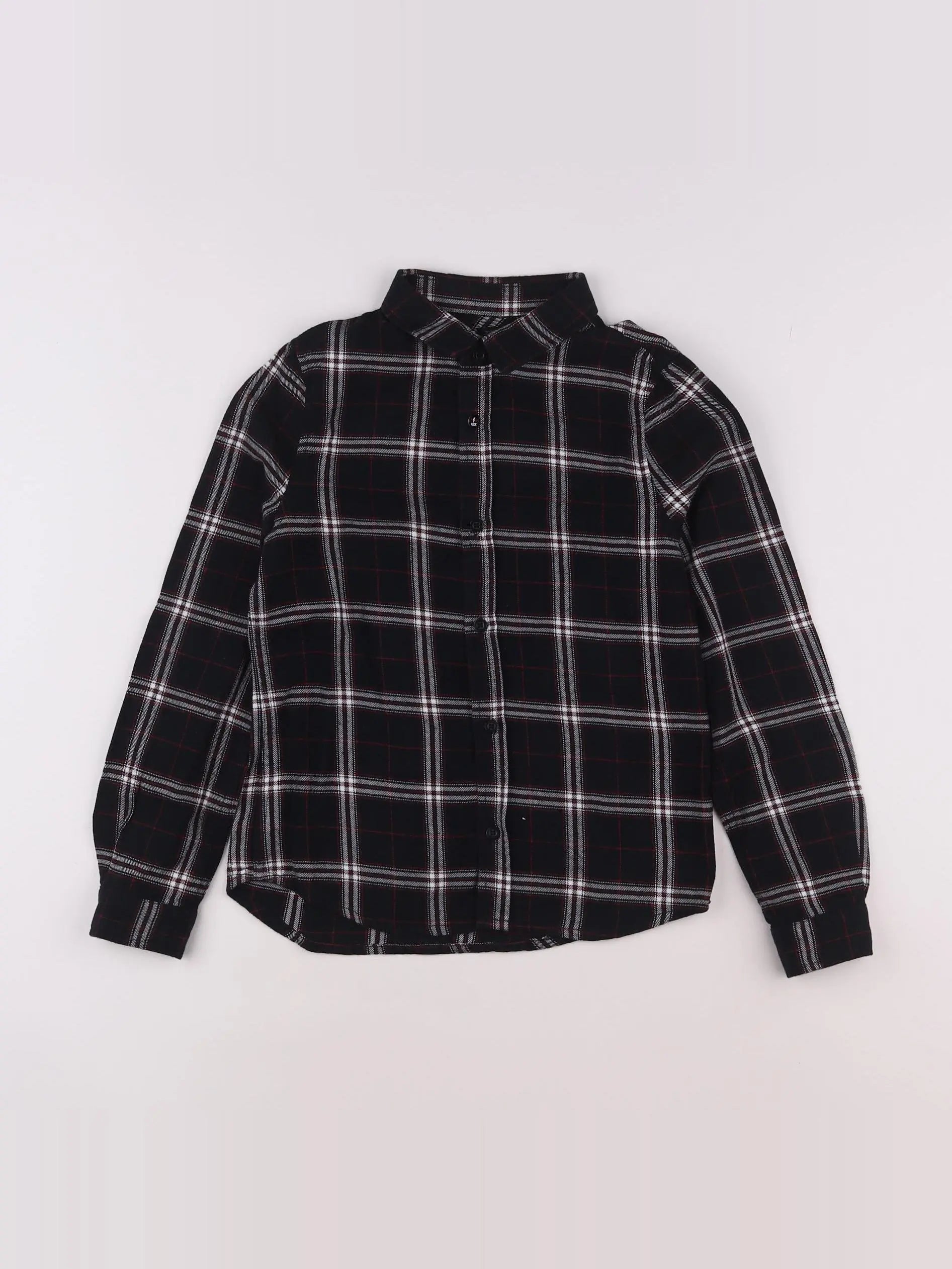 IKKS - chemise noir - 8 ans