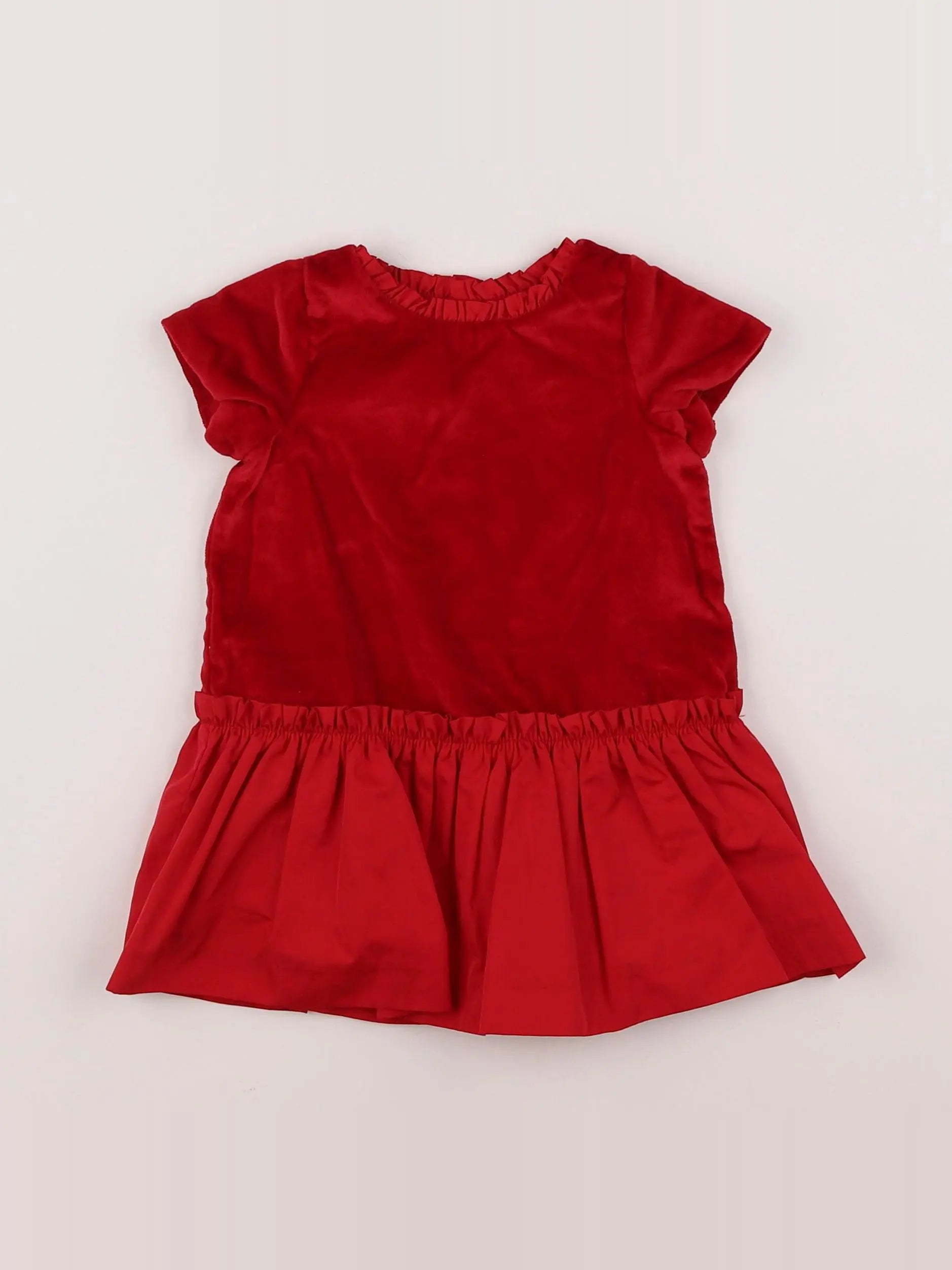 Jacadi - robe rouge - 6 mois