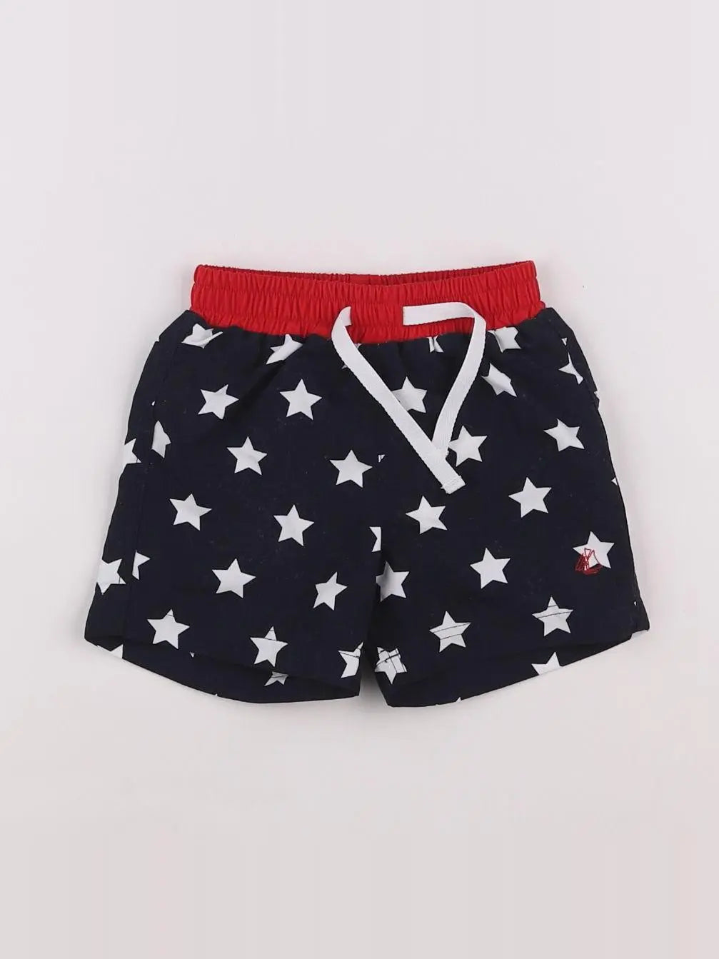 Petit Bateau - maillot de bain bleu - 6 mois