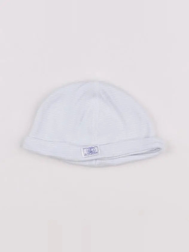 Petit Bateau - bonnet bleu - 6 mois