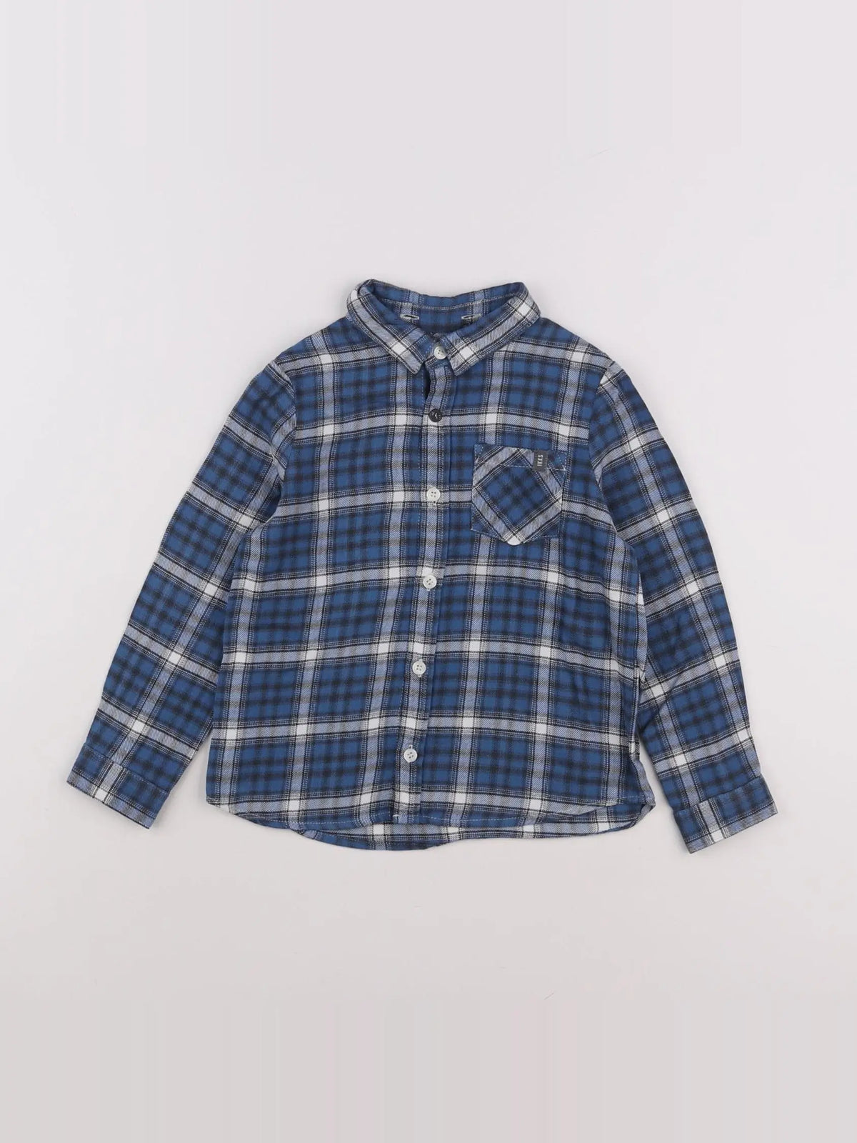 IKKS - chemise bleu - 4 ans