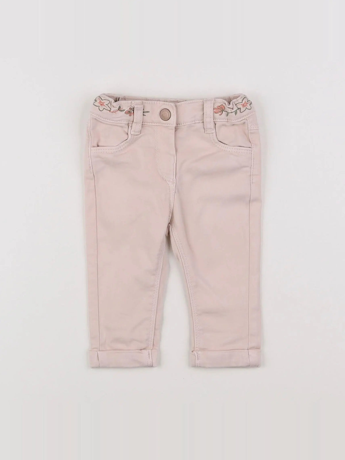 Tape à l'oeil - pantalon rose - 6 mois