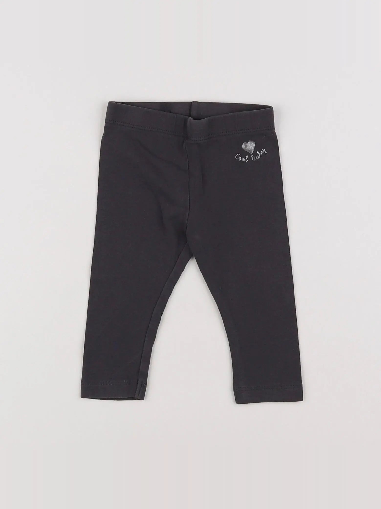 Tape à l'oeil - legging gris - 6 mois