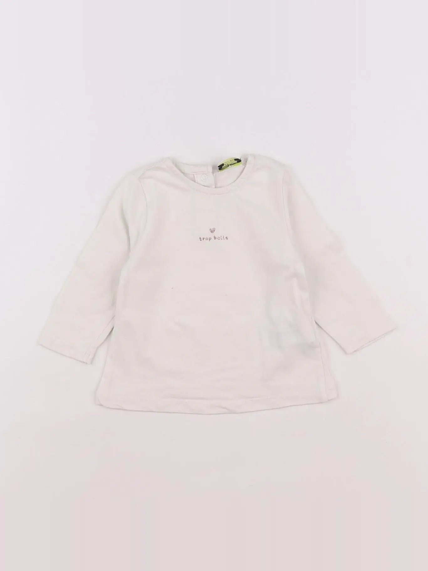 Tape à l'oeil - tee-shirt beige - 6 mois
