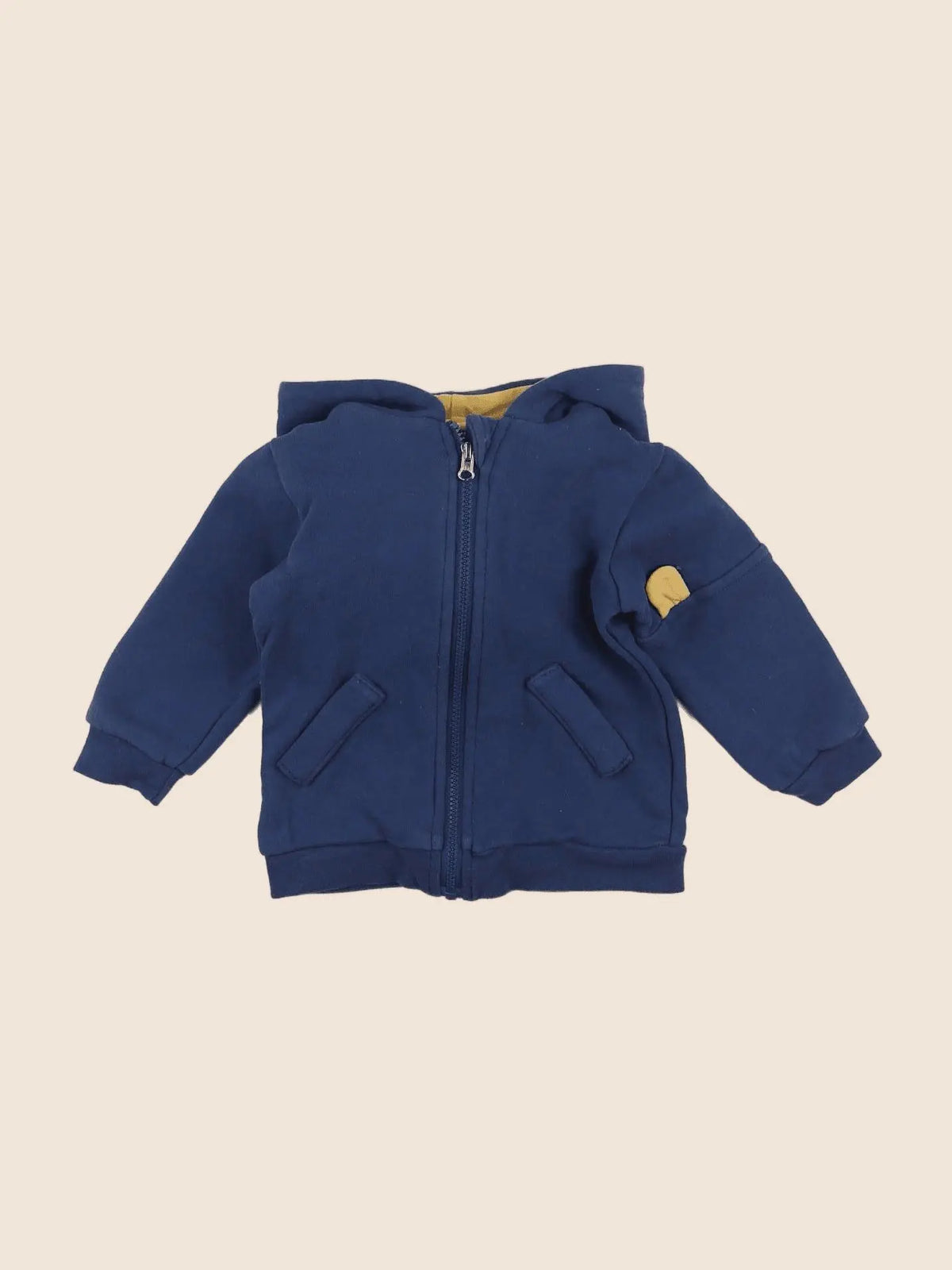 Noukie's - sweat imprimé au dos bleu - 9 mois