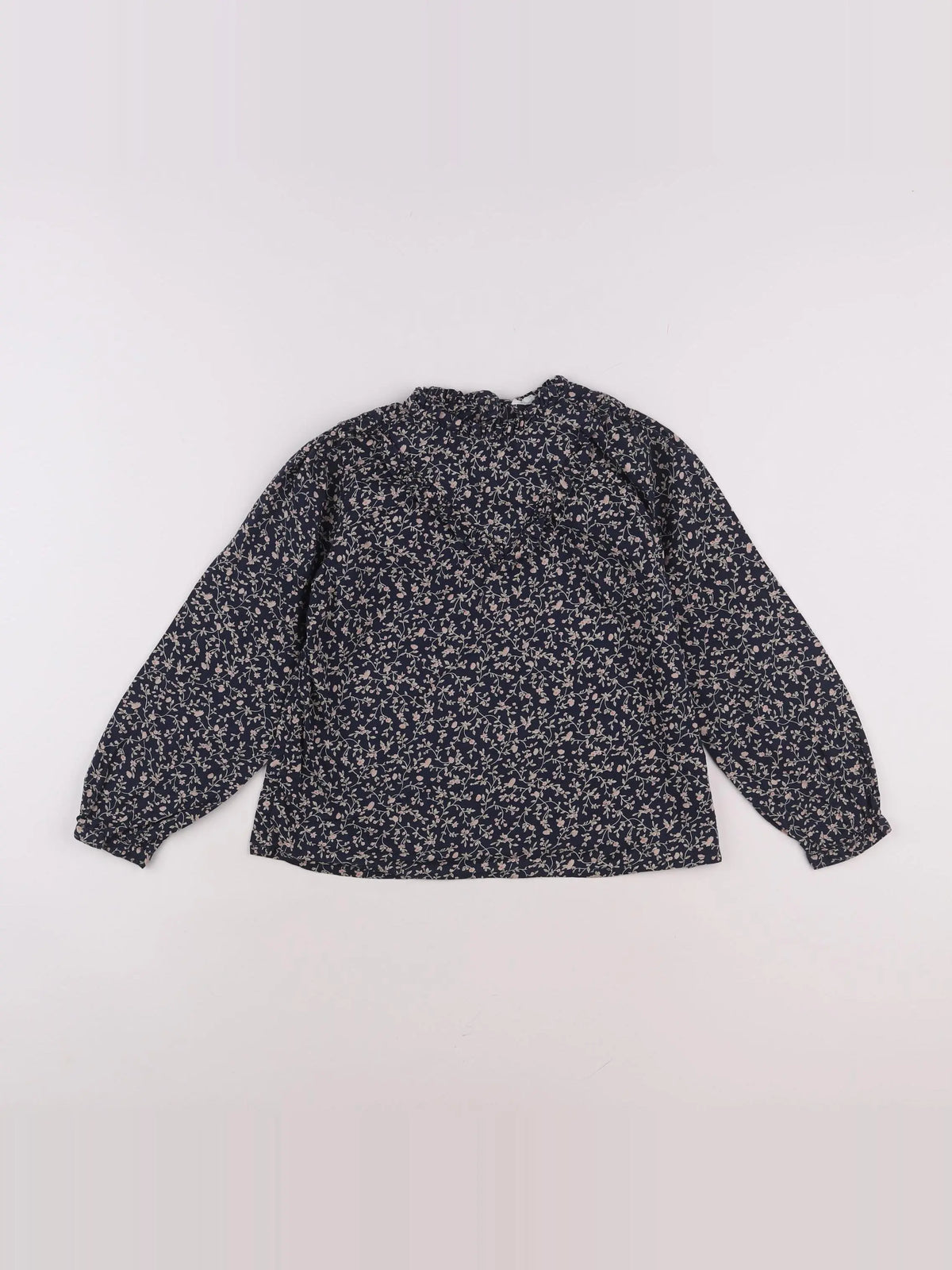 Vertbaudet - blouse bleu - 9 ans