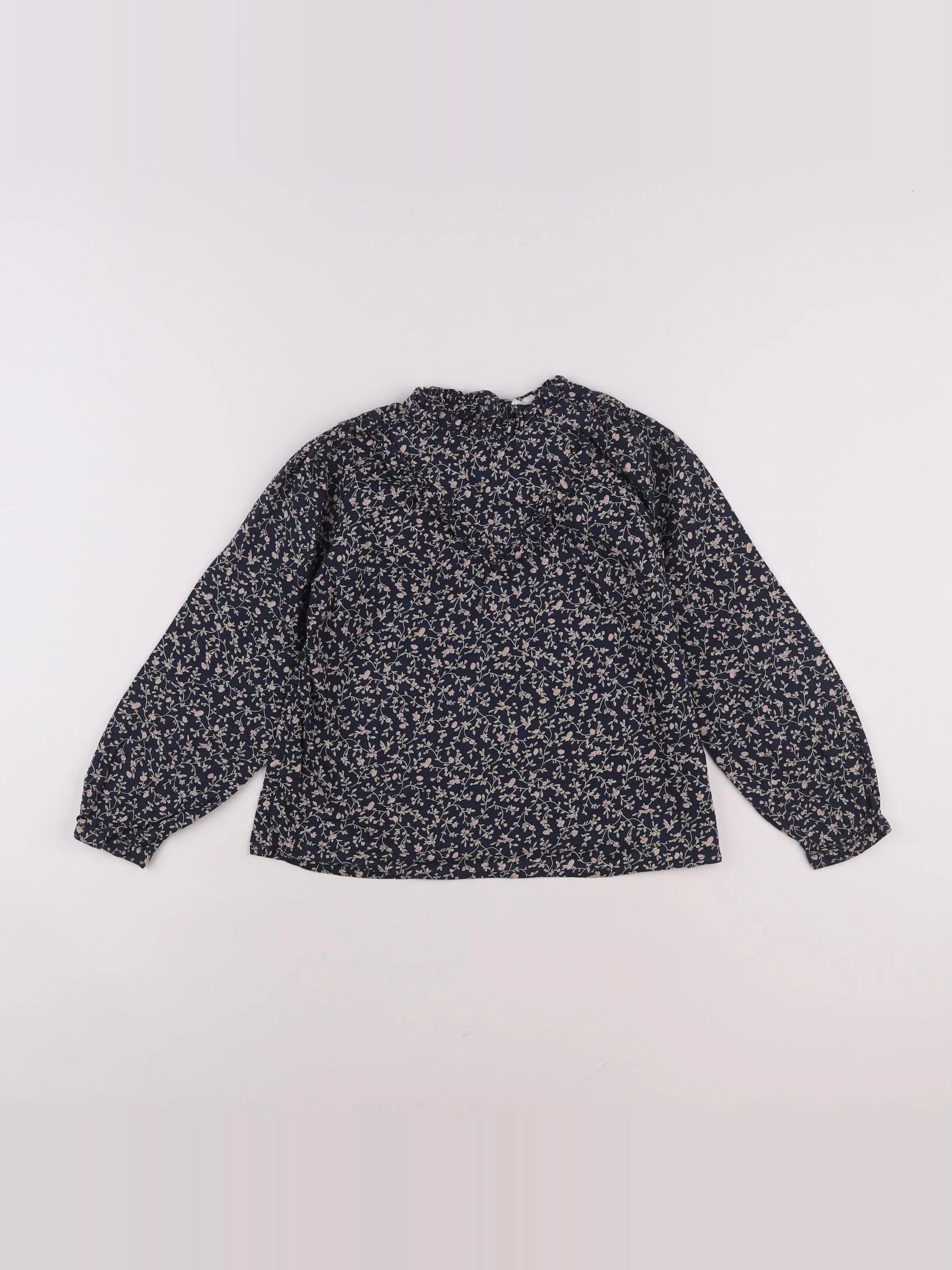 Vertbaudet - blouse bleu - 9 ans