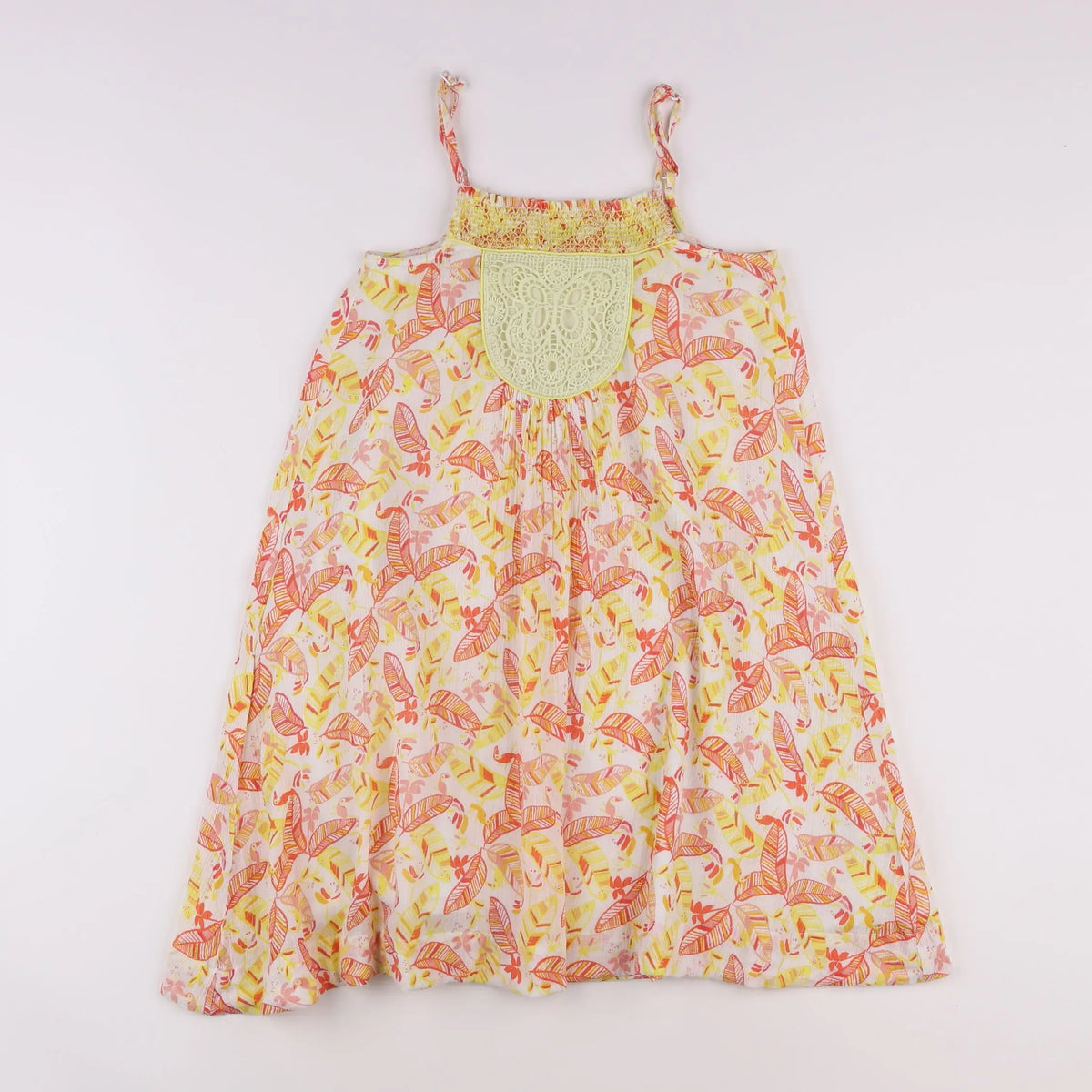 Vertbaudet - robe multicolore - 10 ans