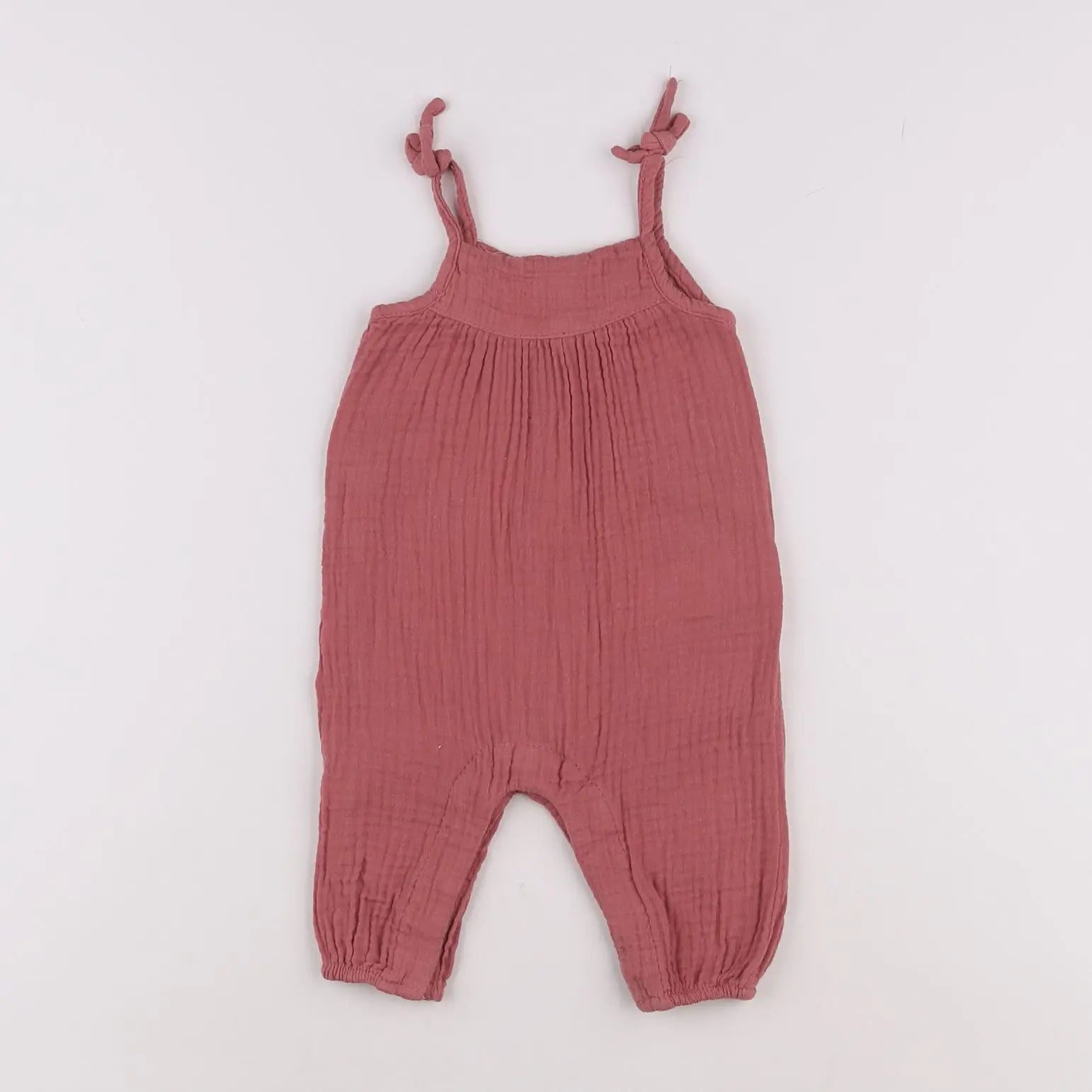 Vertbaudet - combinaison rose - 3 mois