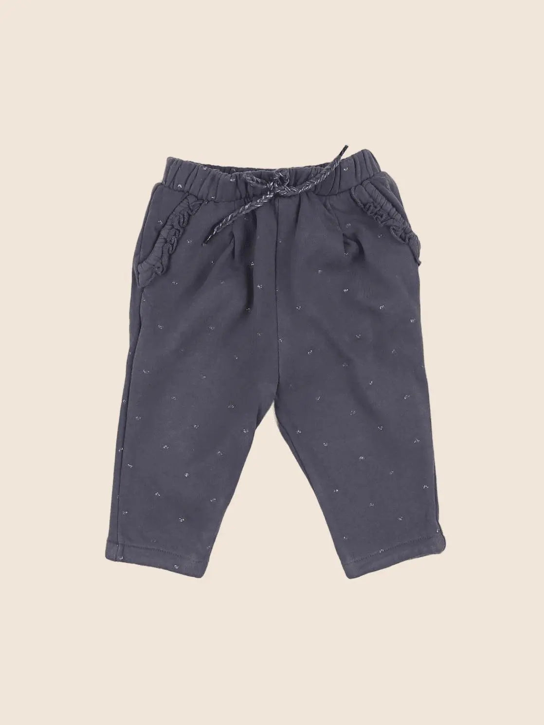 Vertbaudet - jogging gris, argent - 3 mois