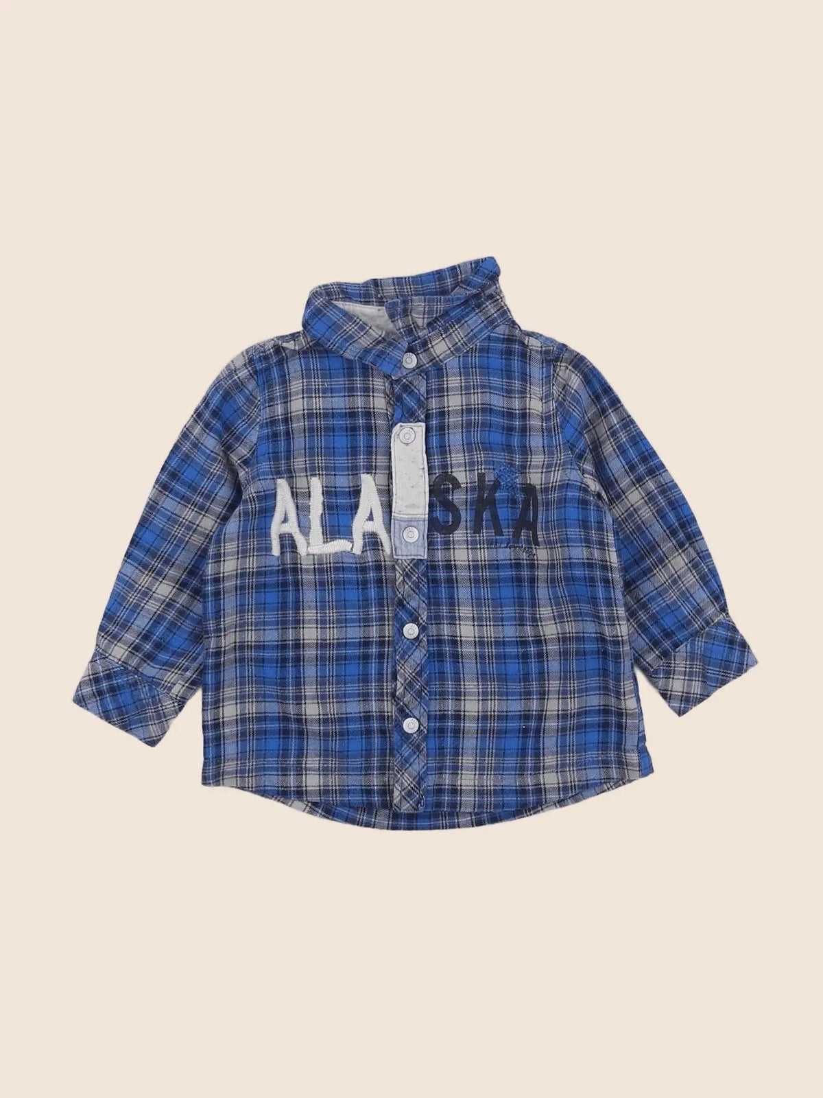 IKKS - chemise bleu - 6 mois