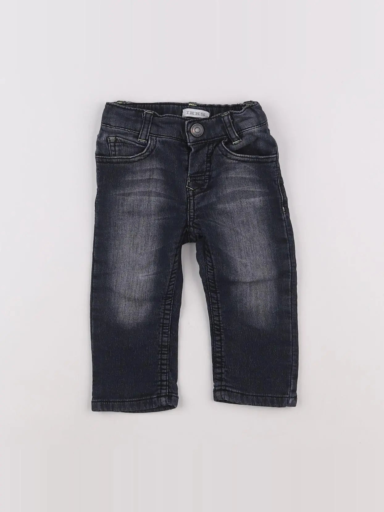 IKKS - jean bleu - 6 mois
