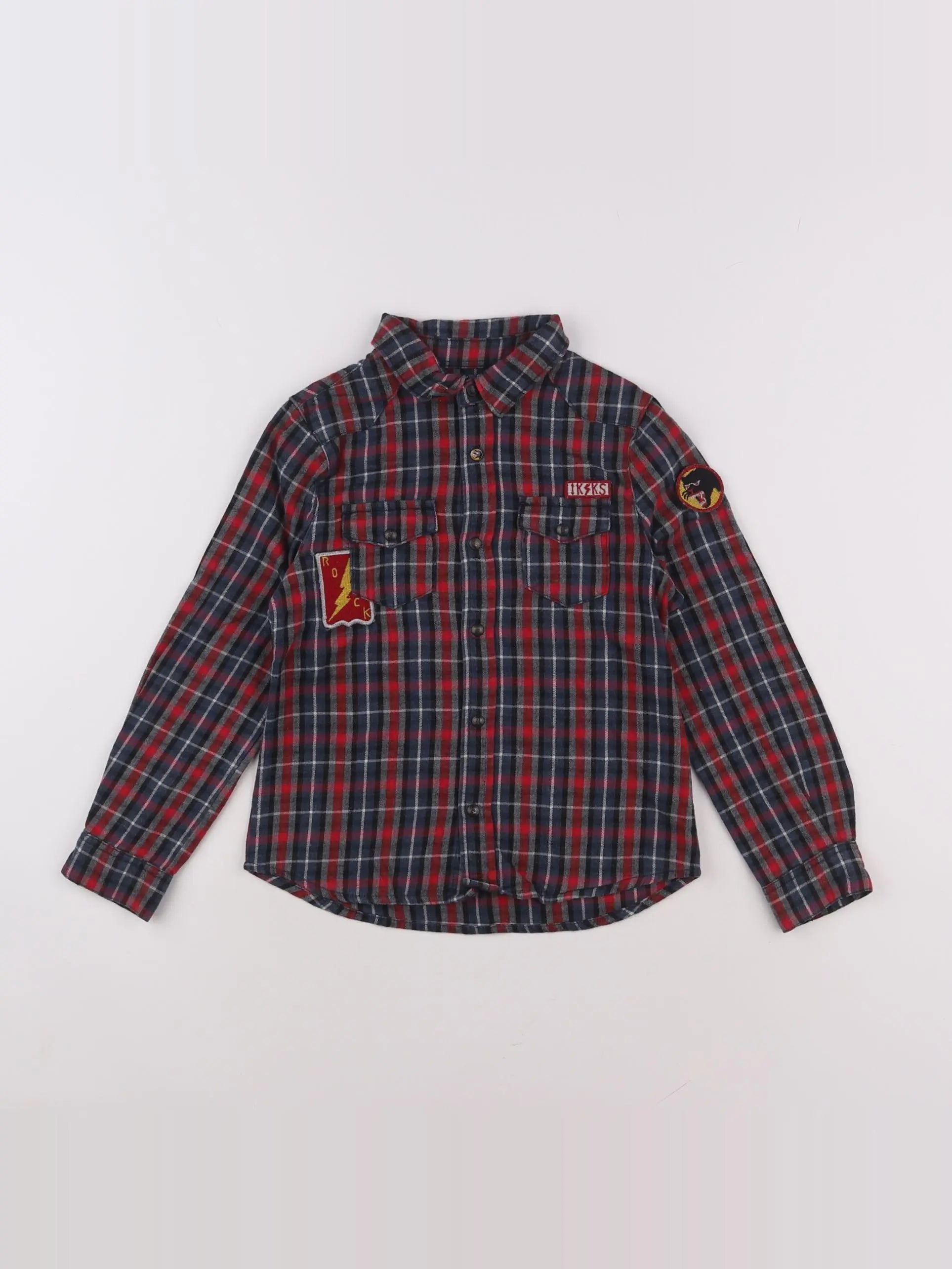 IKKS - chemise imprimé au dos multicolore - 6 ans