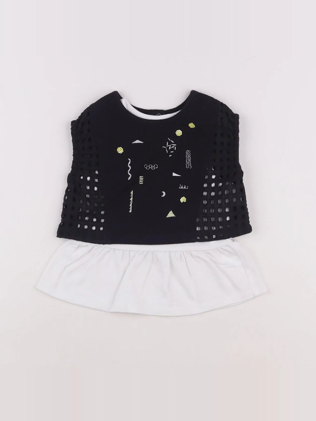 IKKS - robe bleu - 18 mois