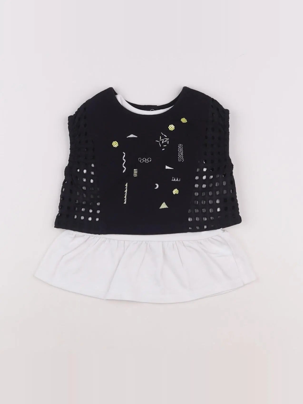 IKKS - robe bleu - 18 mois