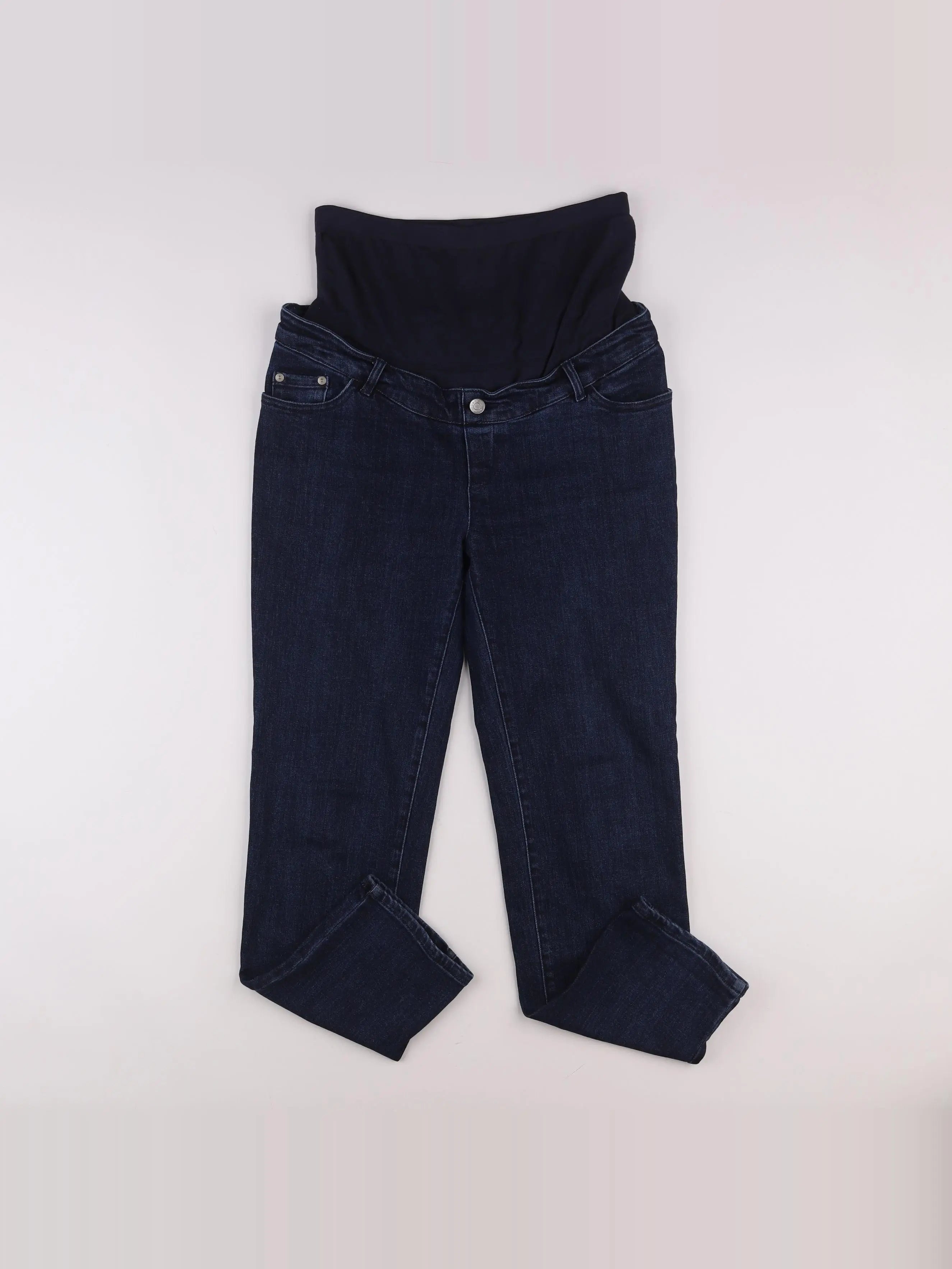 Vertbaudet - jean grossesse bleu - 38