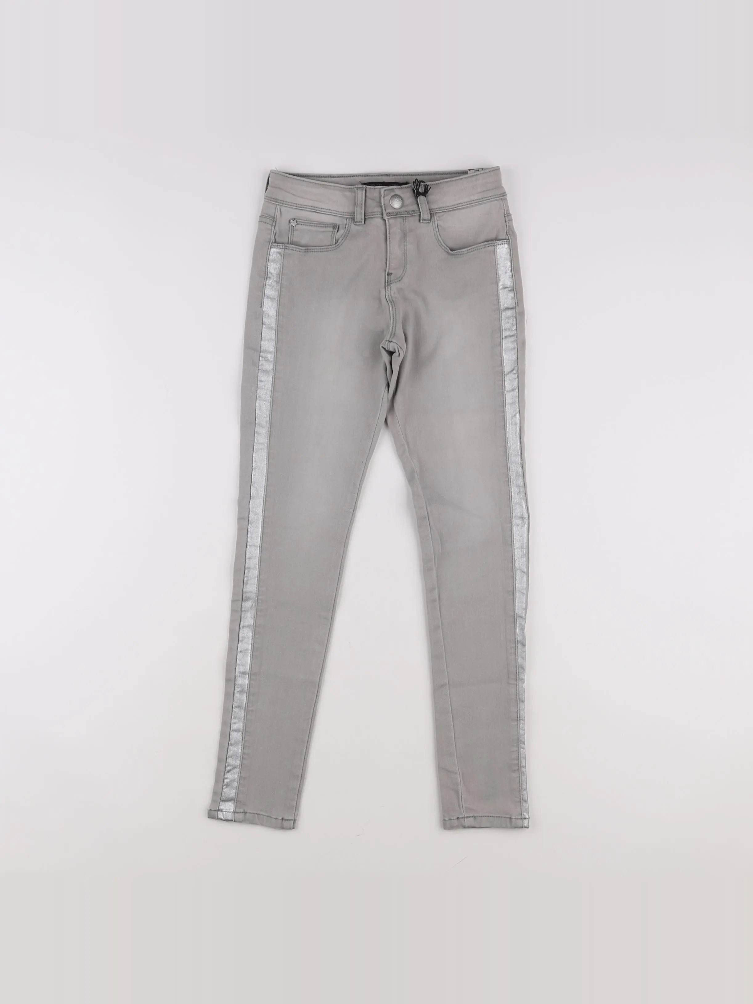 IKKS - pantalon gris - 10 ans