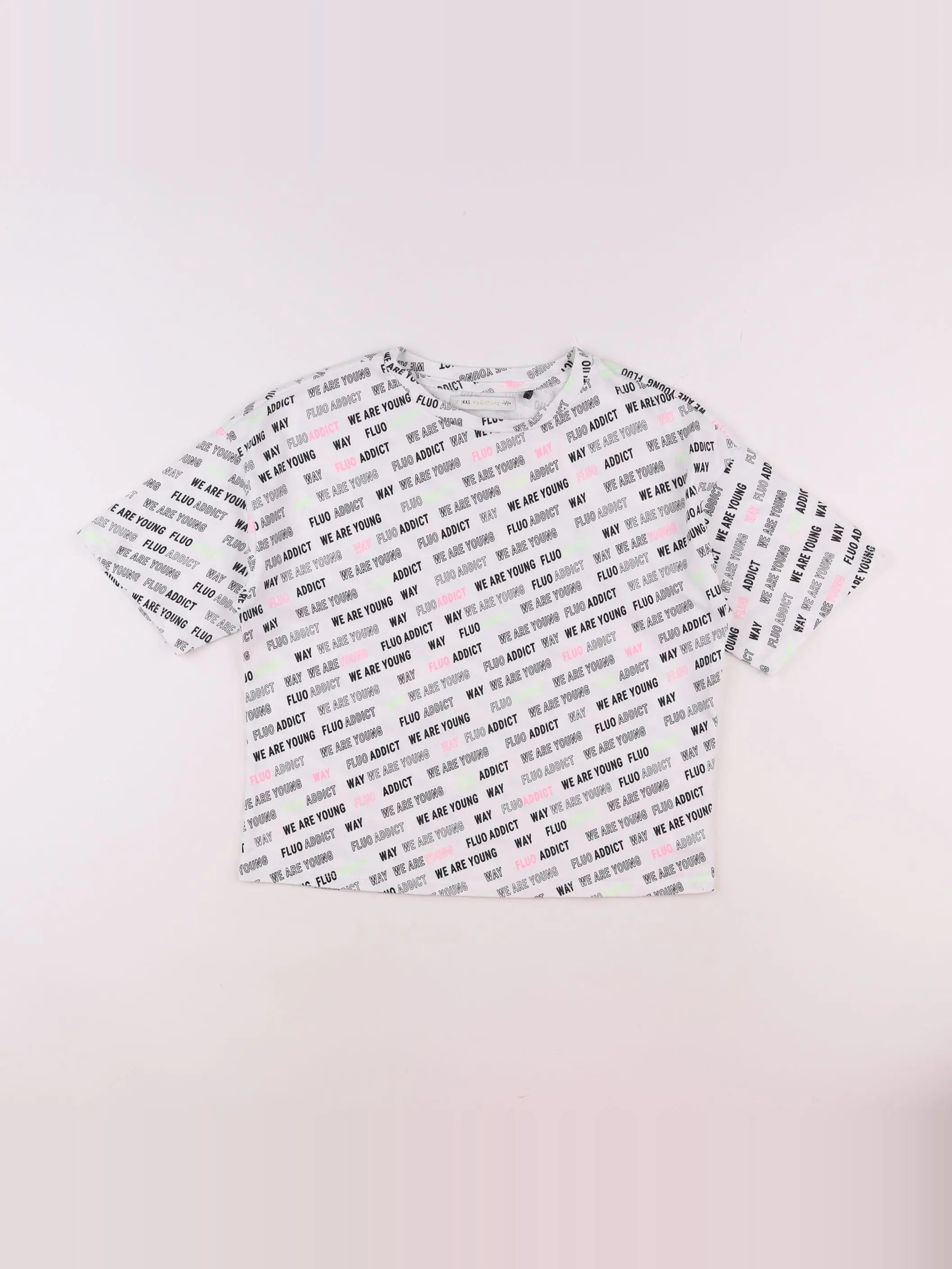 IKKS - tee-shirt multicolore - 10 ans