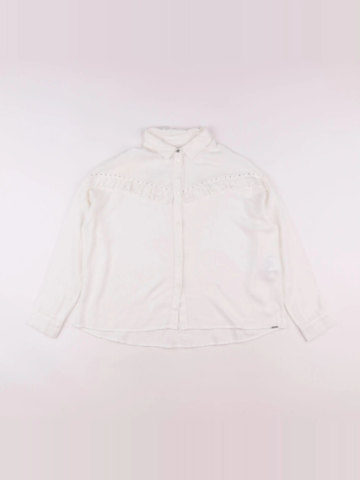 IKKS - blouse blanc - 10 ans