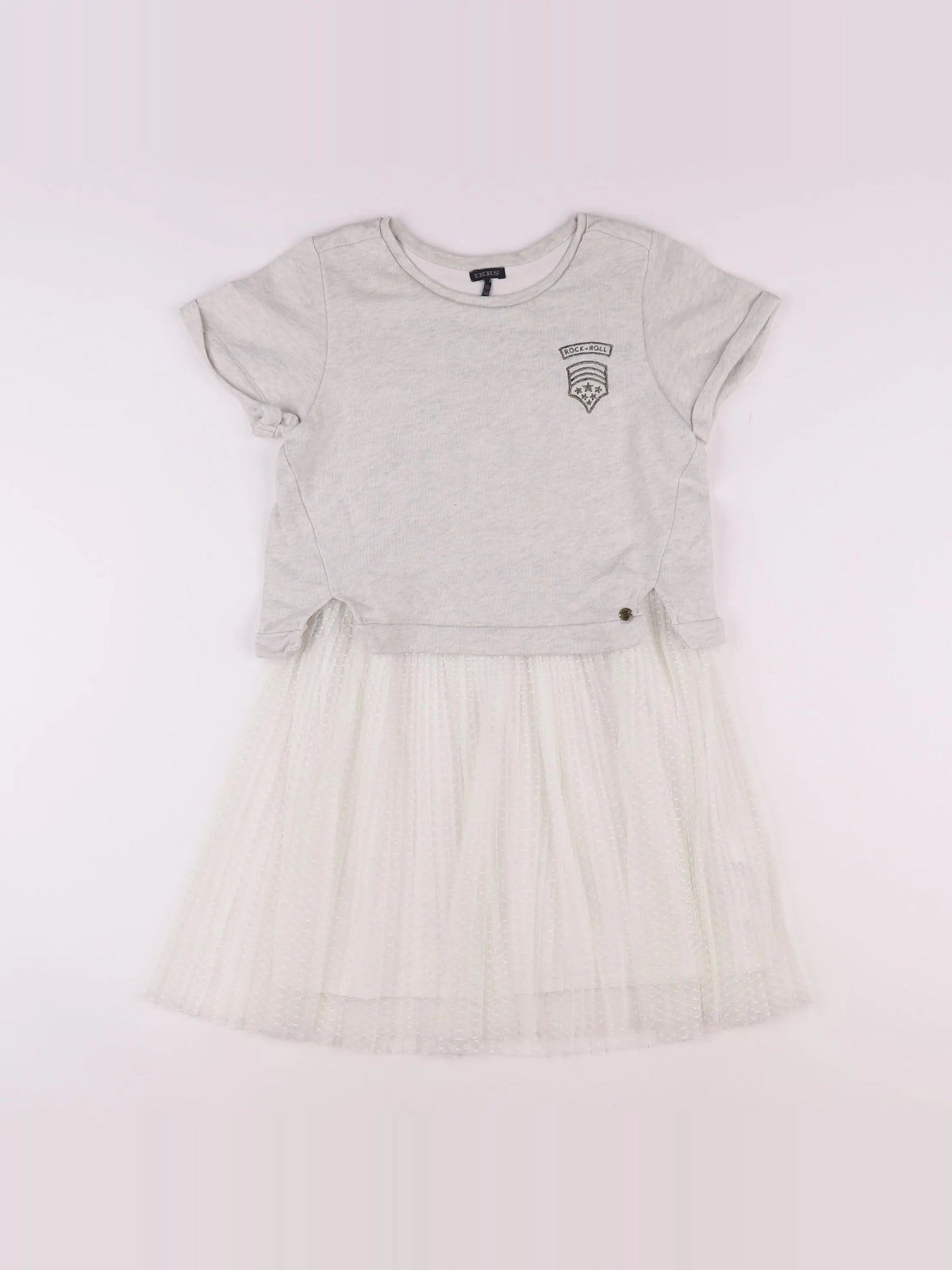 IKKS - robe beige - 10 ans