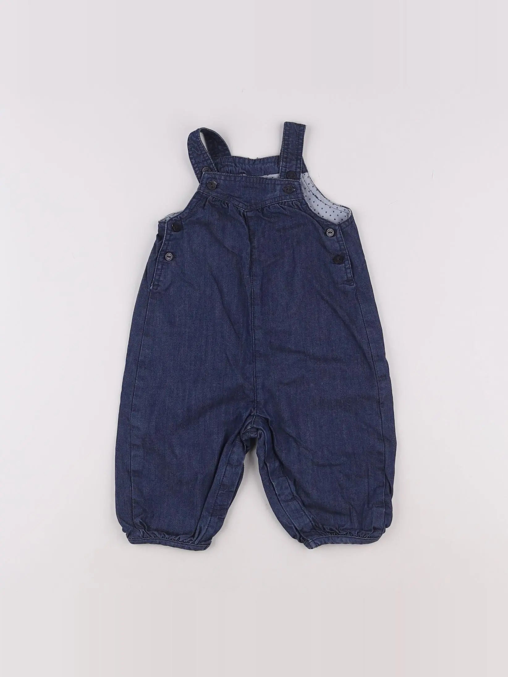 Boutchou - salopette bleu - 6 mois