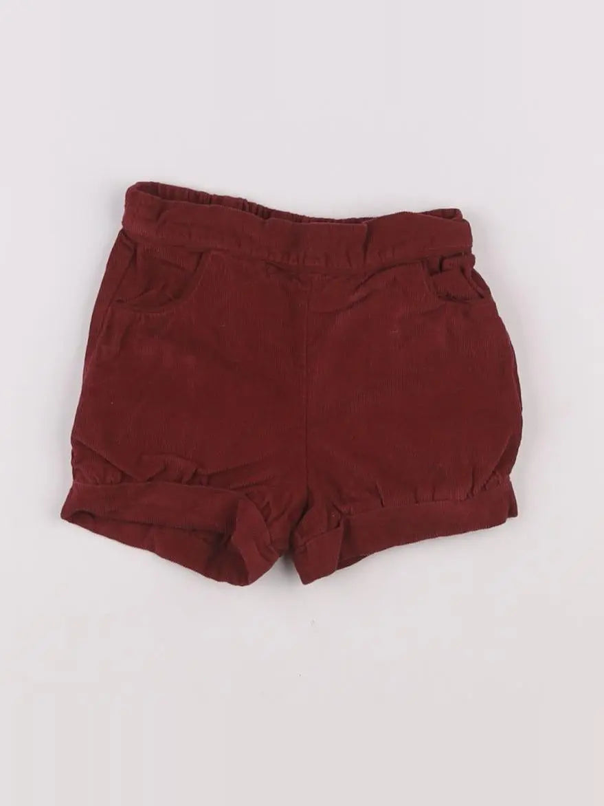 Cyrillus - short marron - 6 mois