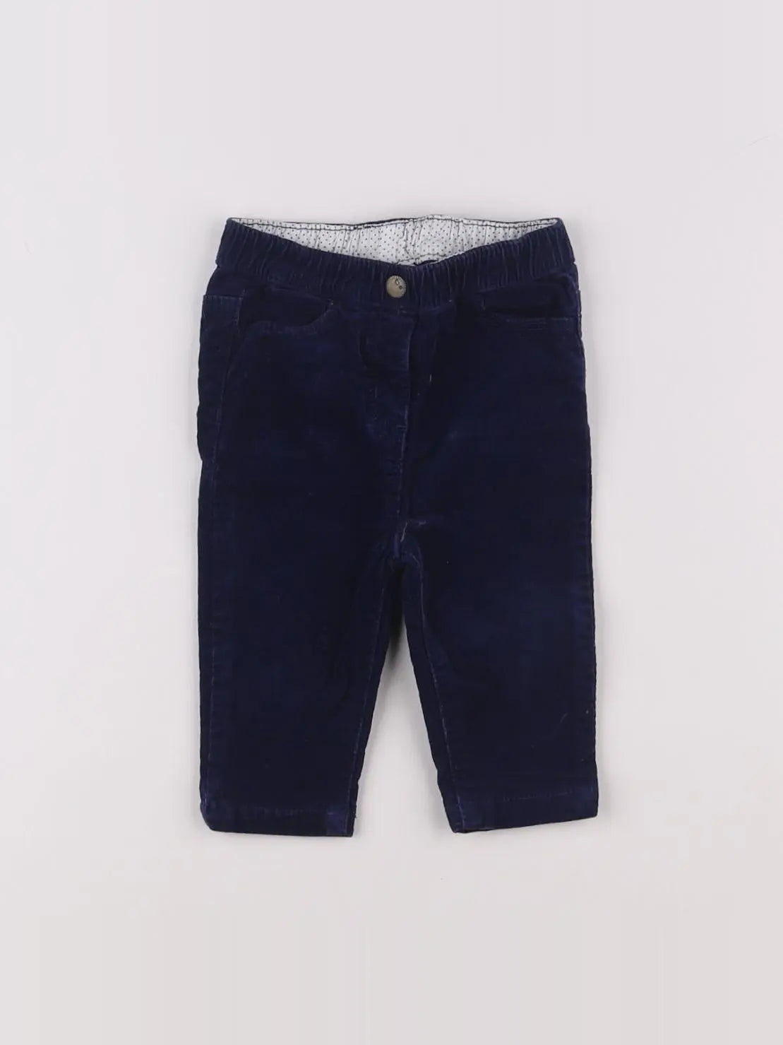 Cyrillus - pantalon bleu - 6 mois