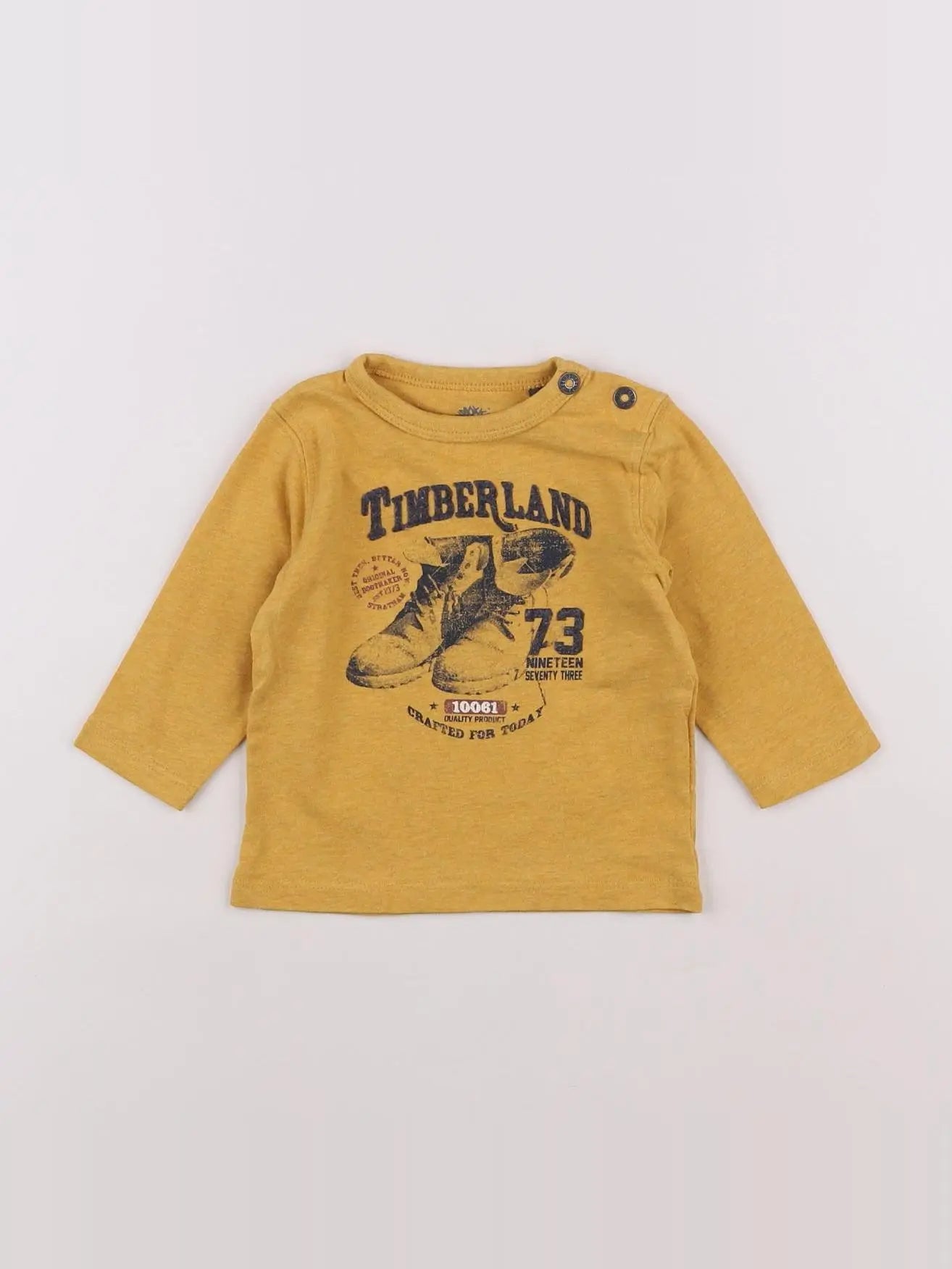 Timberland - tee-shirt jaune - 6 mois
