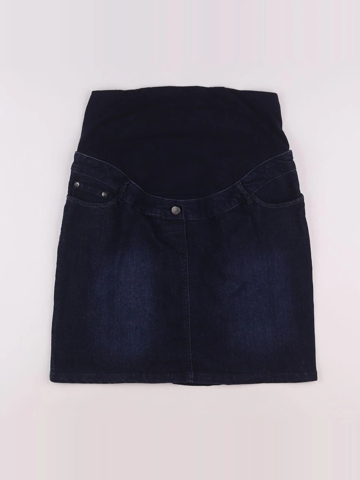 Vertbaudet - jupe grossesse bleu - 40