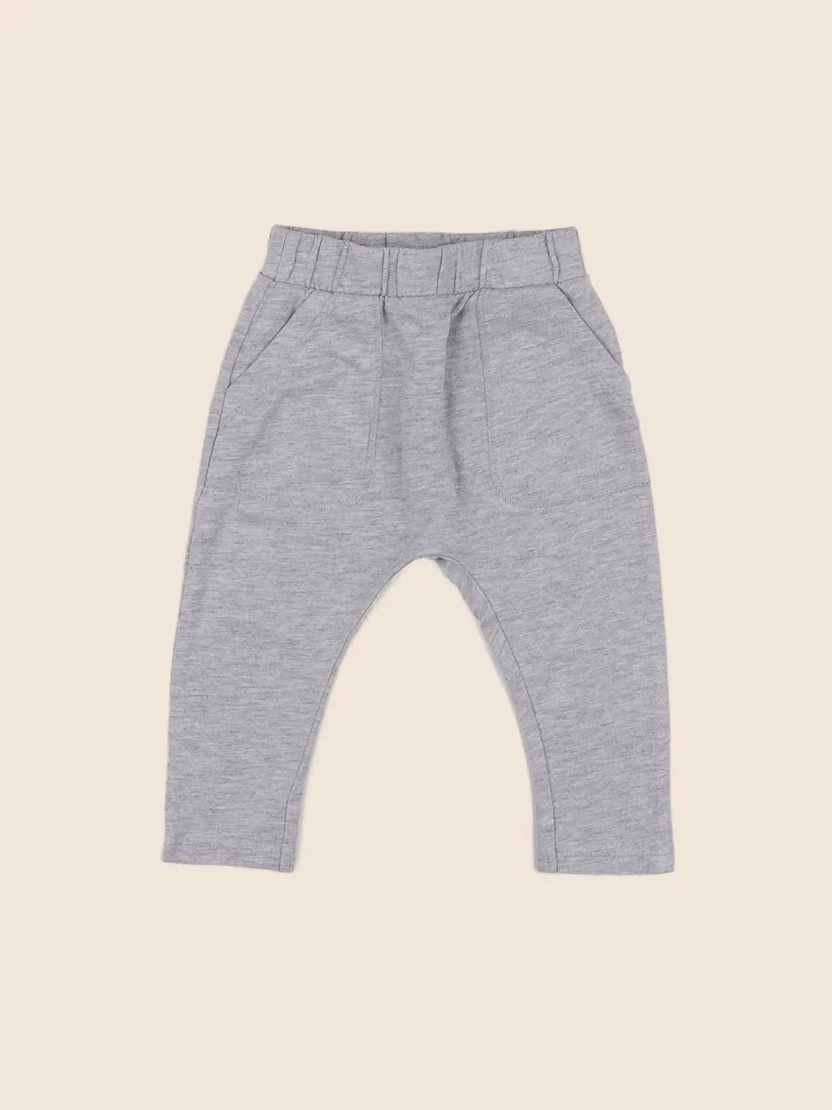 Vertbaudet - sarouel gris - 6 mois