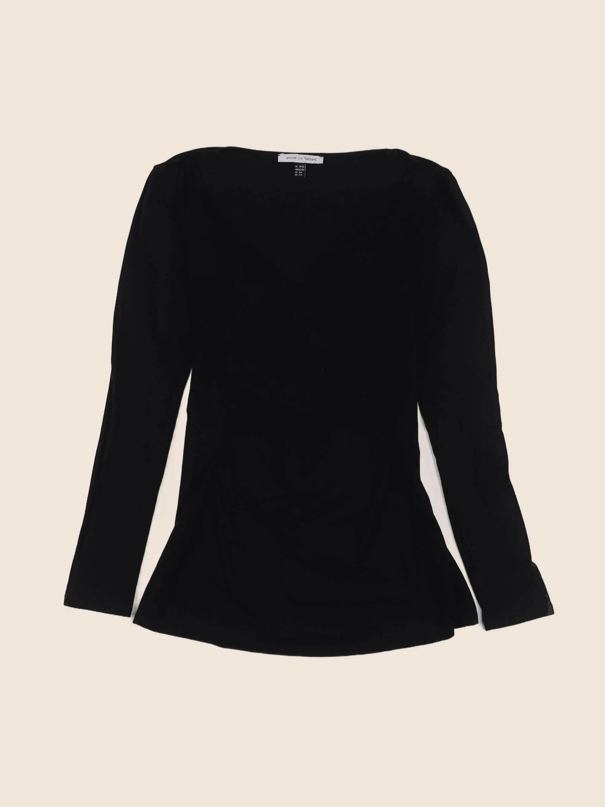 Envie de fraise - tee-shirt allaitement noir - 34 à 36