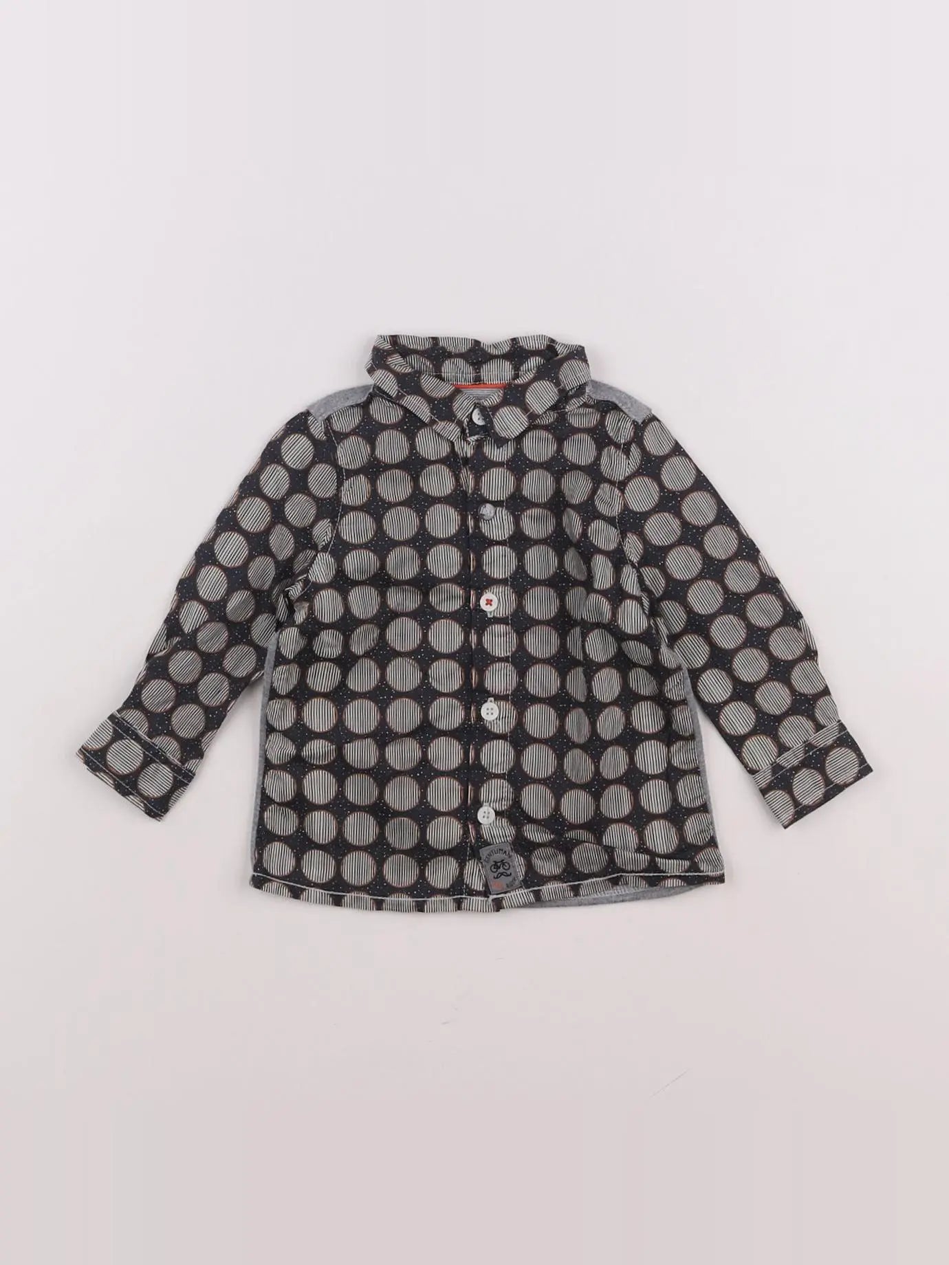 IKKS - chemise gris - 6 mois