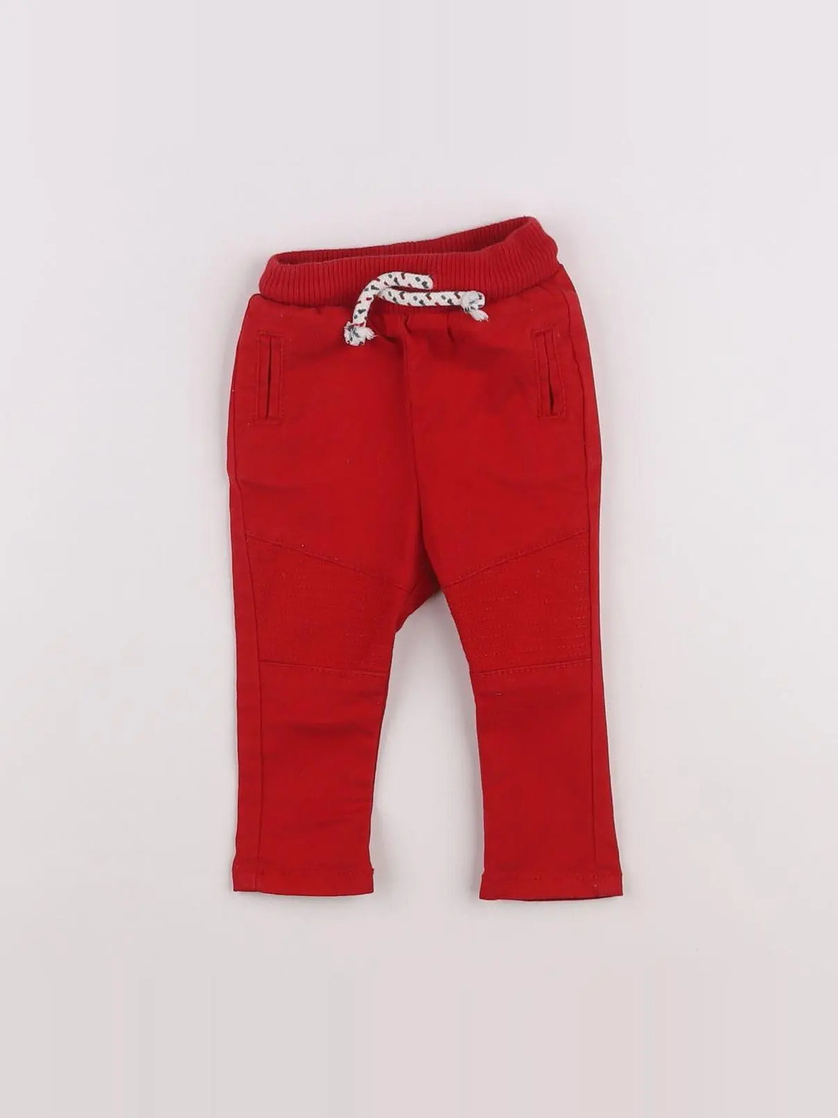 Tape à l'oeil - pantalon rouge - 3 mois