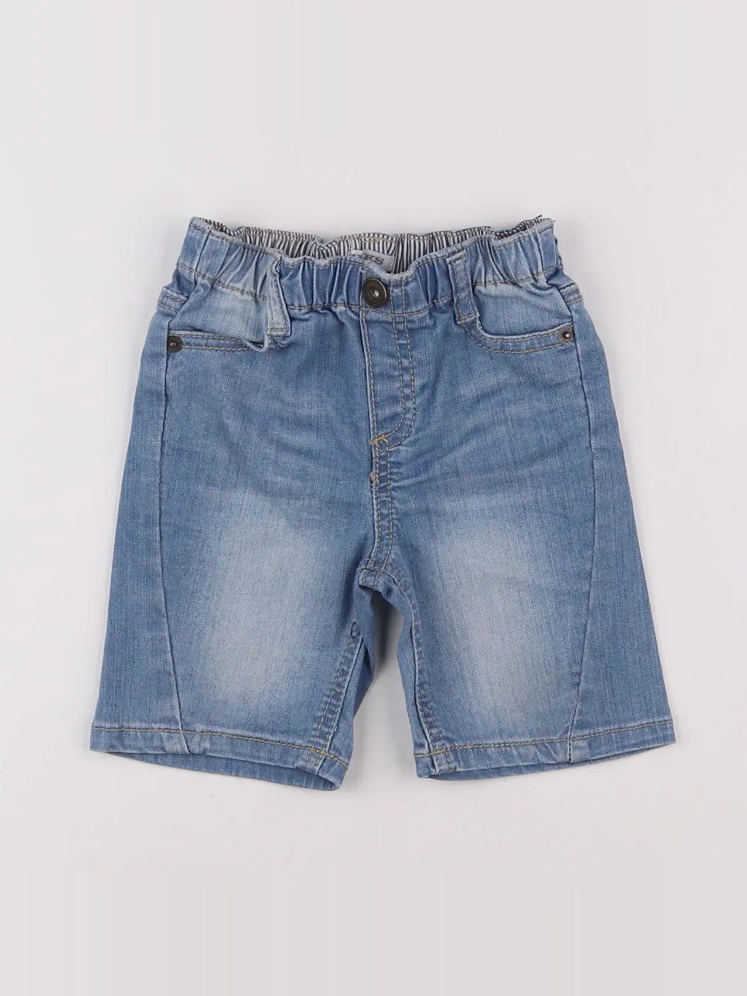 IKKS - short bleu - 12 mois