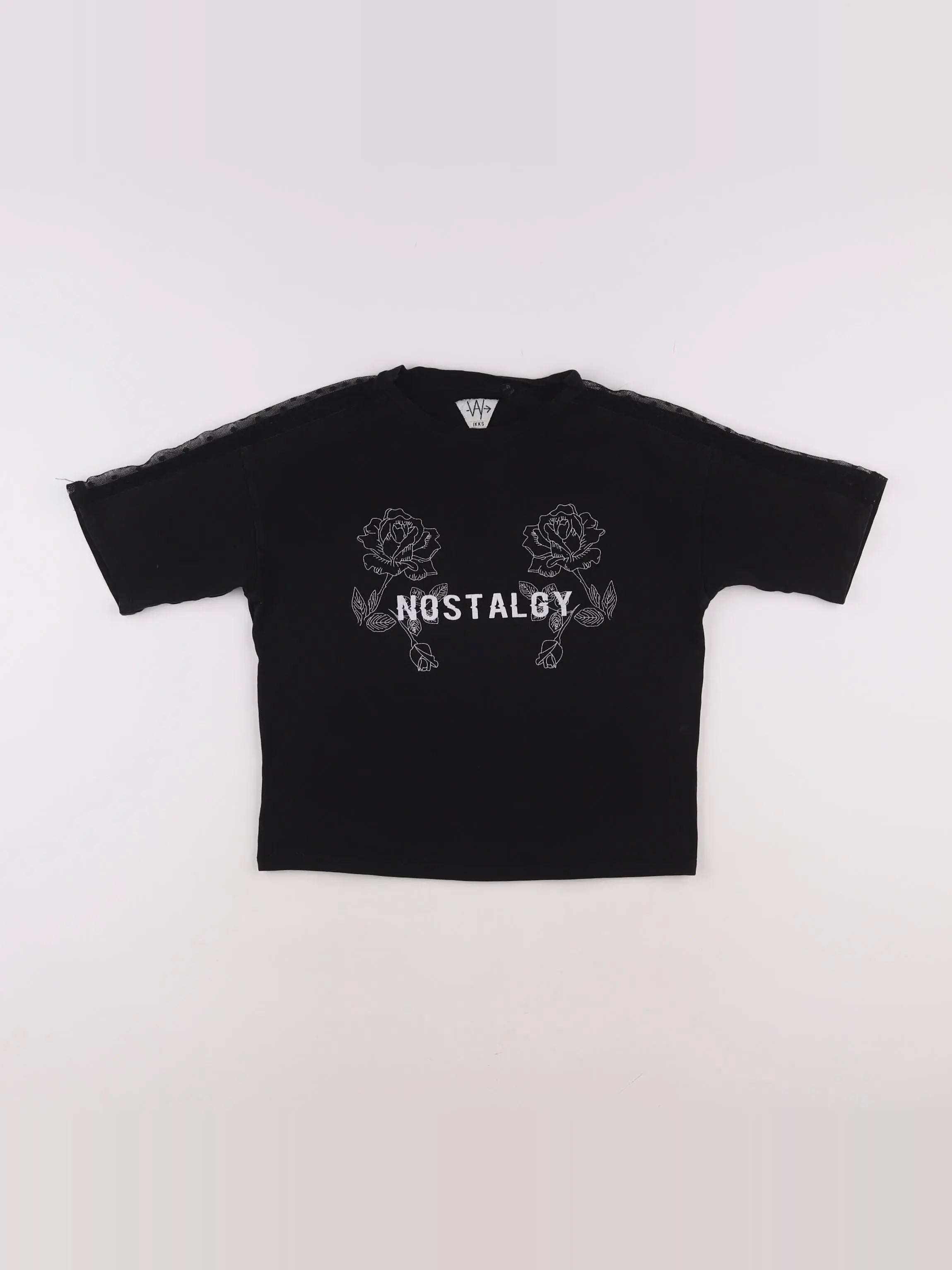 IKKS - tee-shirt noir - 12 ans