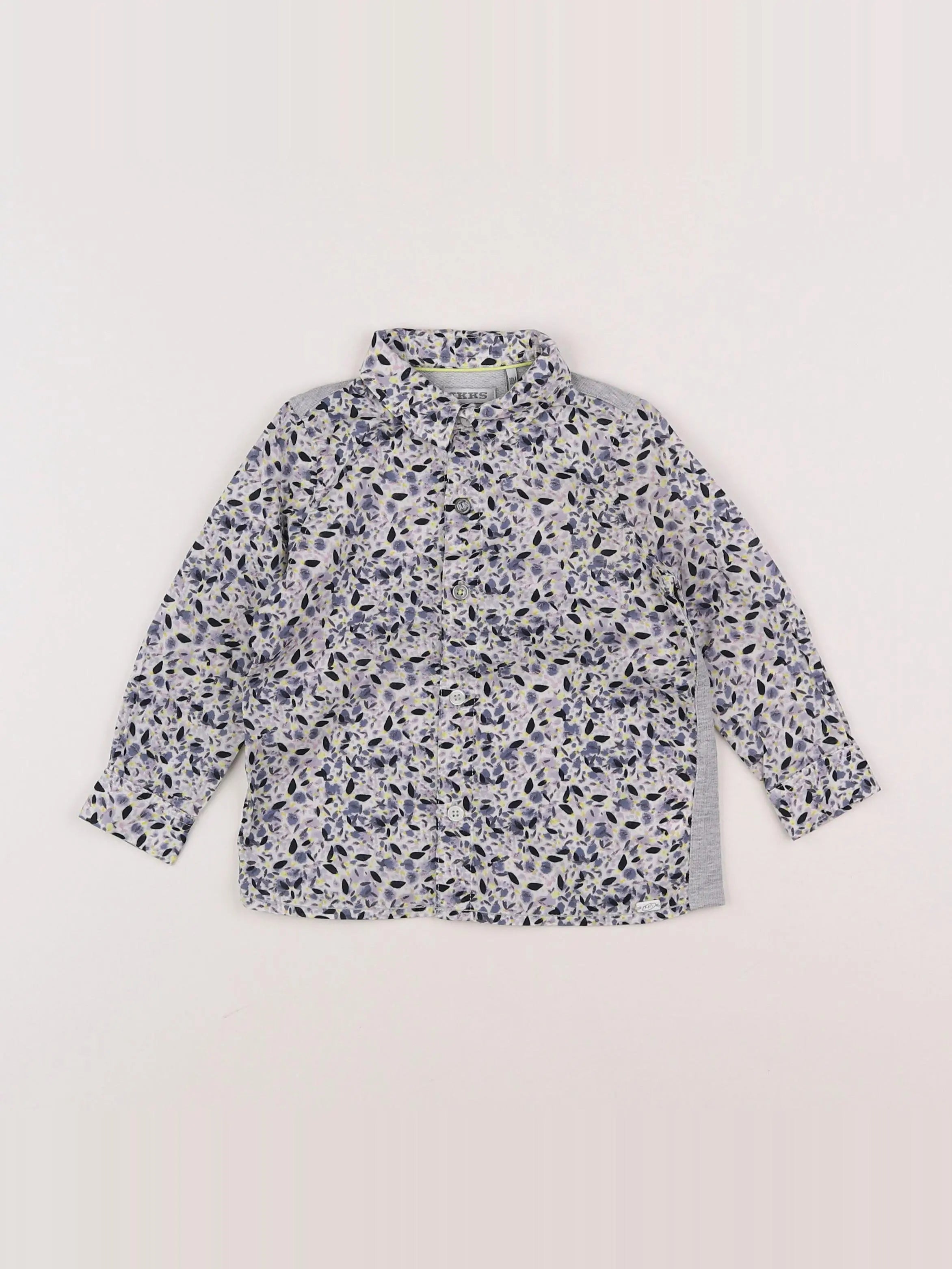 IKKS - chemise bleu - 8 ans