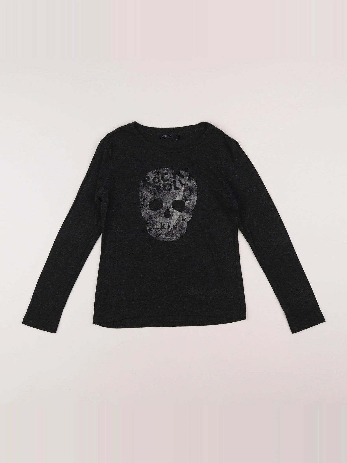 IKKS - tee-shirt gris - 10 ans