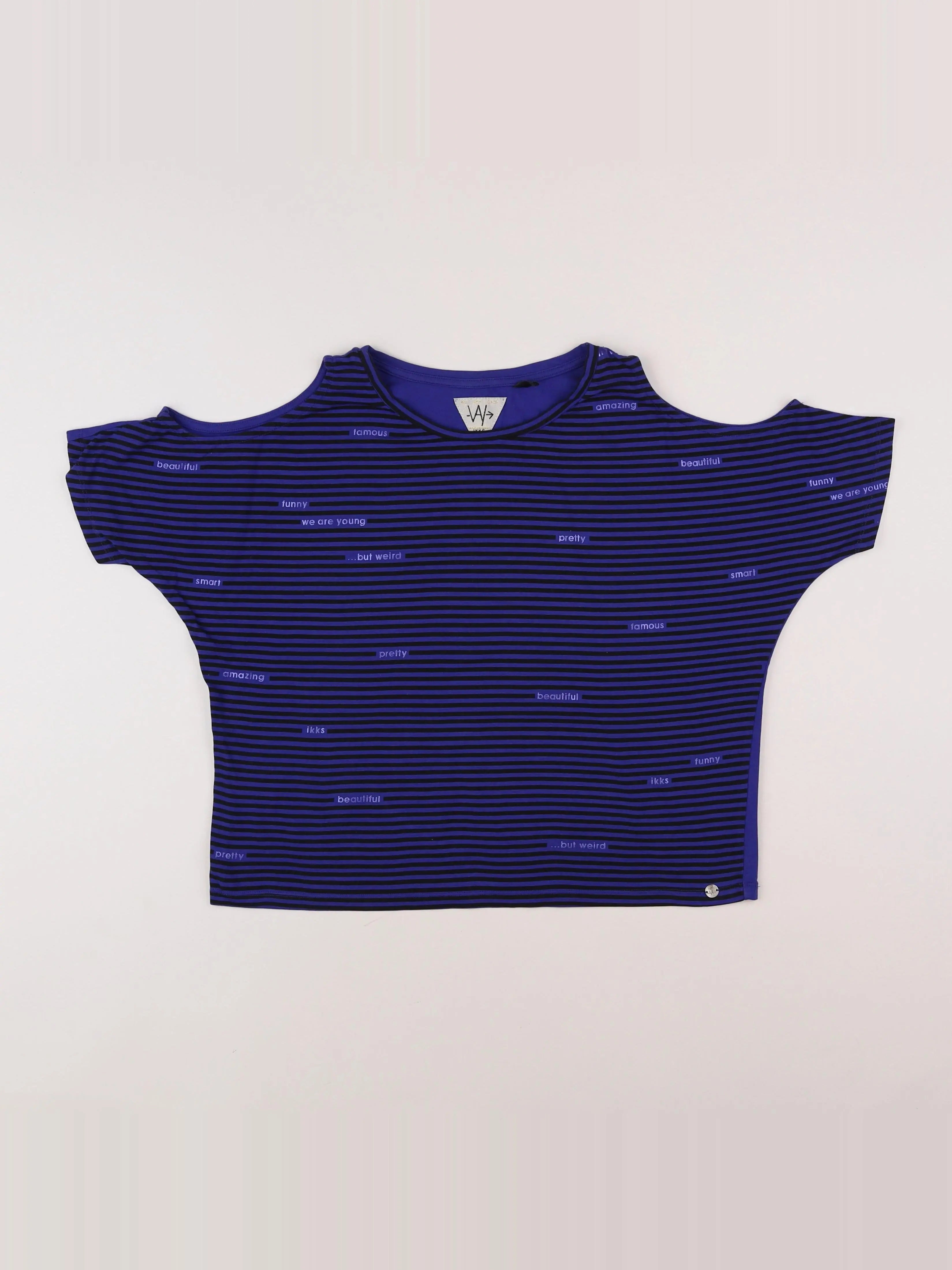 IKKS - tee-shirt bleu - 12 ans