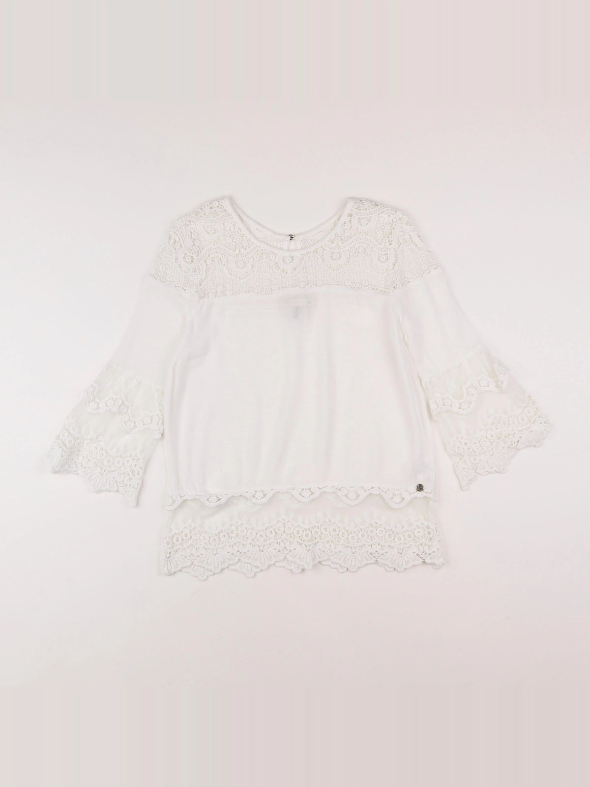 IKKS - blouse blanc - 12 ans