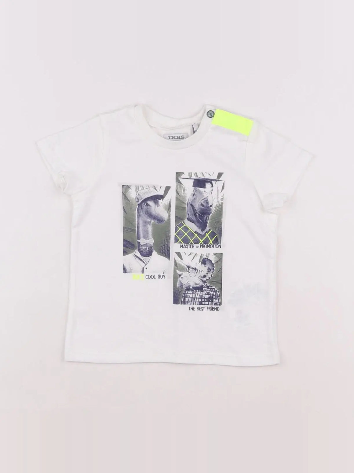 IKKS - tee-shirt blanc - 12 mois