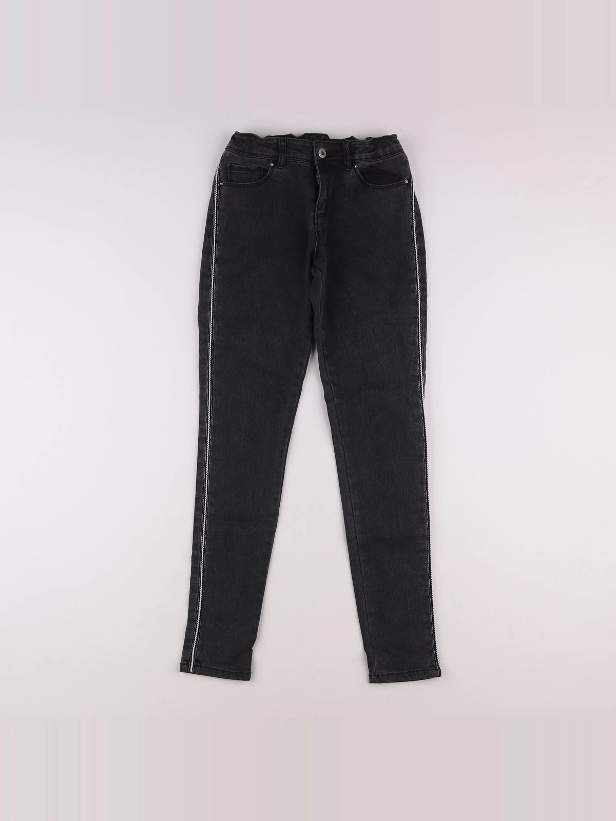 IKKS - jean gris - 14 ans