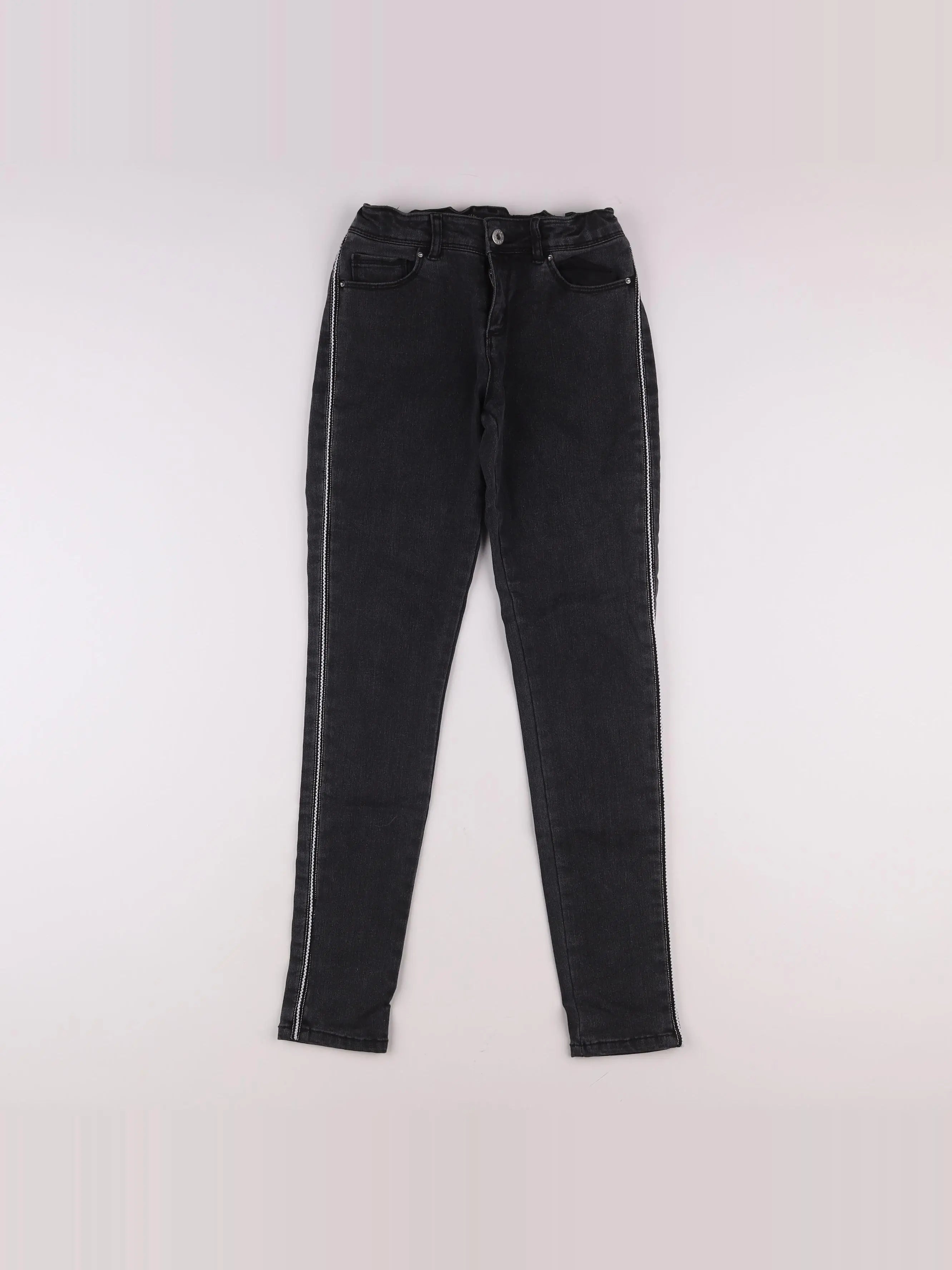 IKKS - jean gris - 14 ans