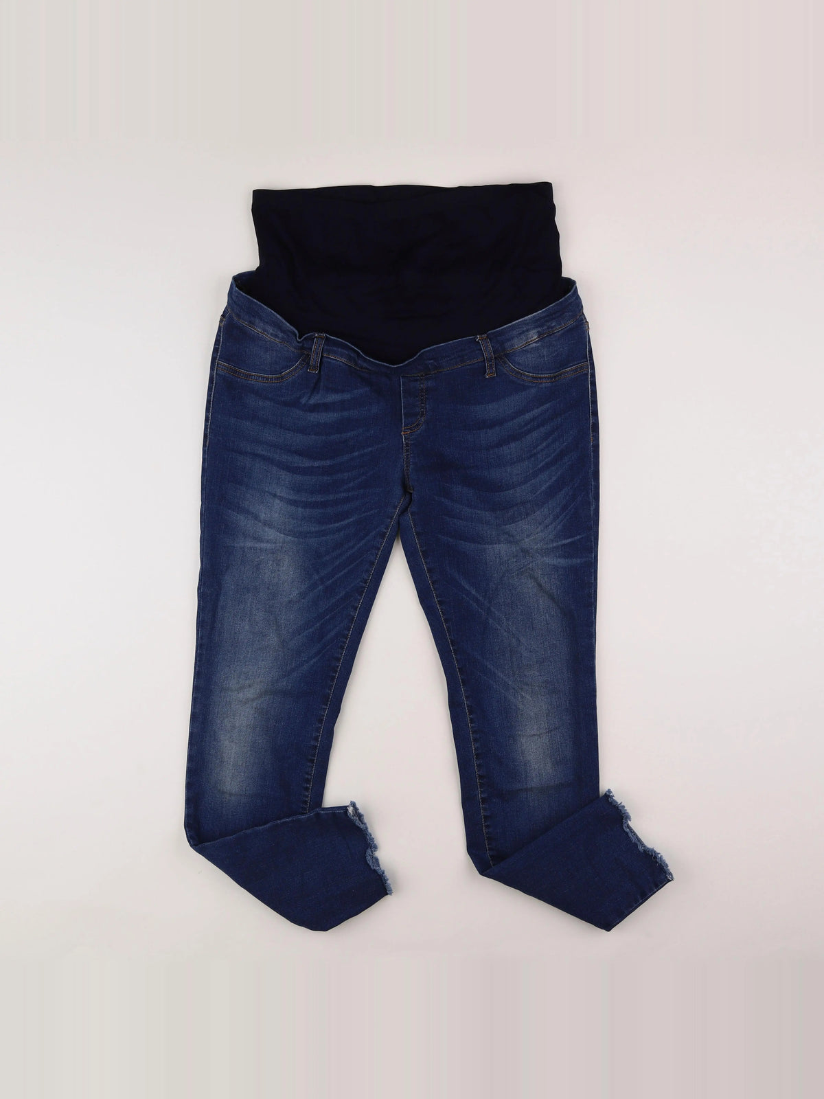 Envie de fraise - jean grossesse bleu - 44