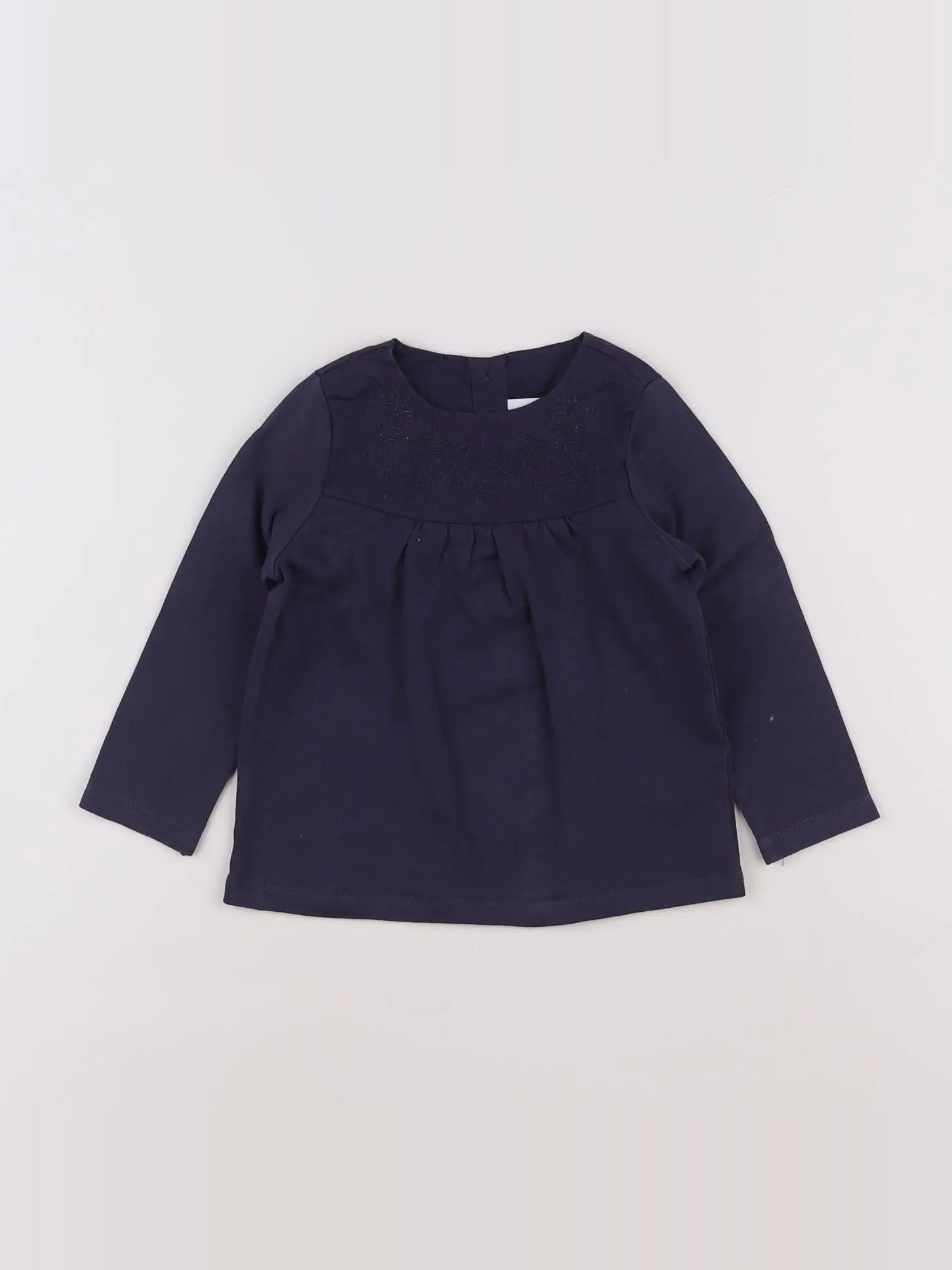 Natalys - blouse bleu - 18 mois