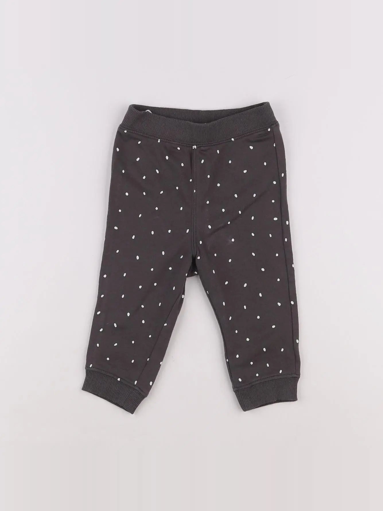 H&M - jogging gris - 6/9 mois