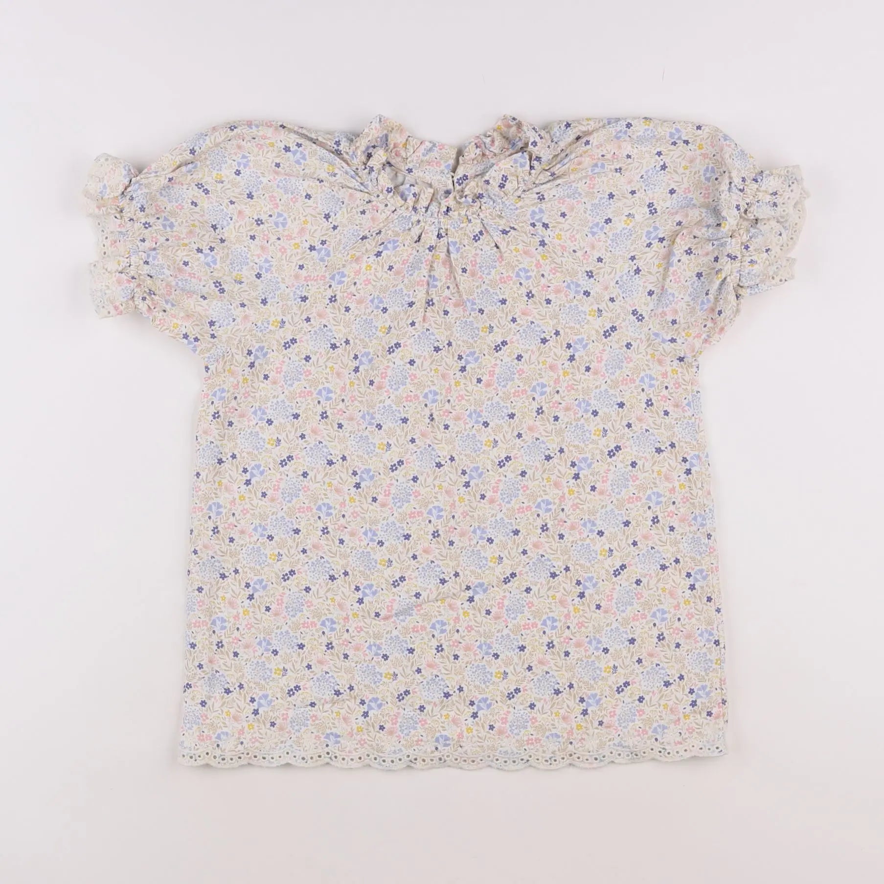 Vertbaudet - tee-shirt multicolore - 10 ans